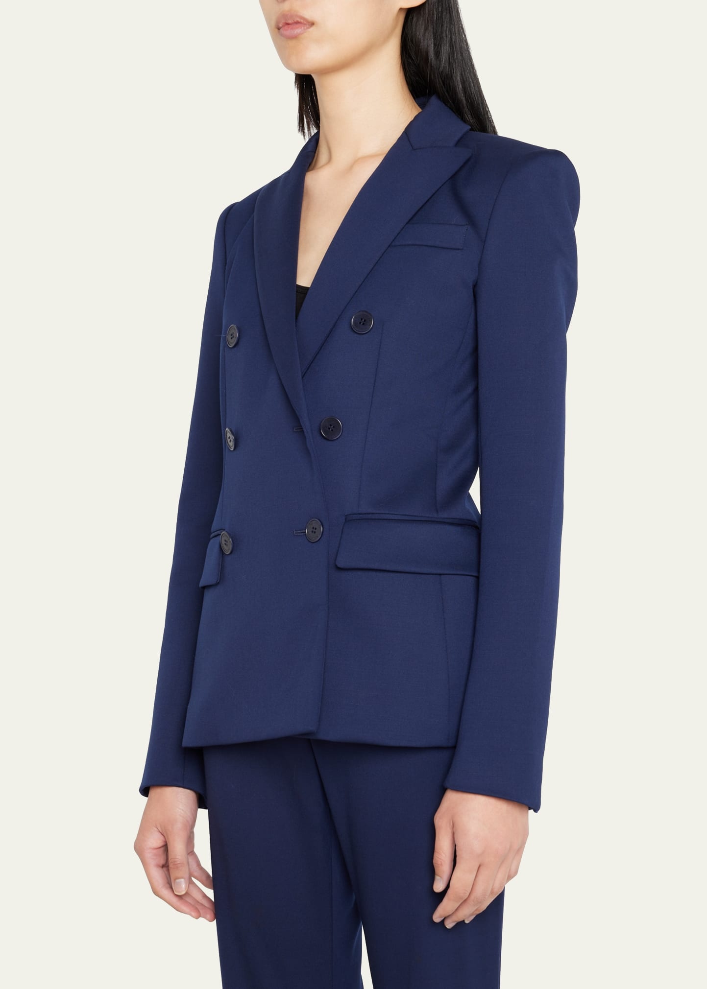 Indiana Double-Breasted Tailored Jacket - 4