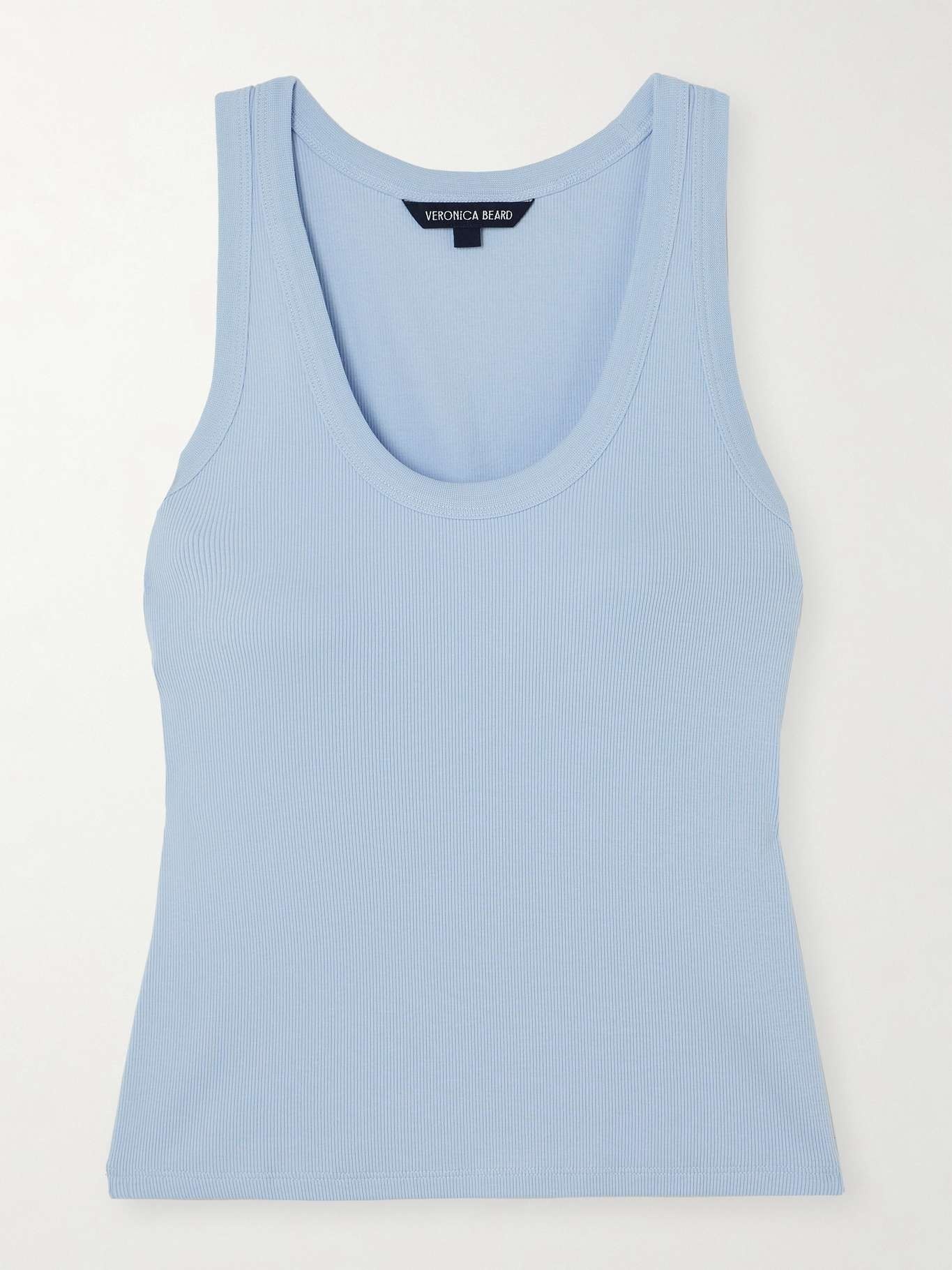 Birke ribbed stretch-Pima cotton tank - 1