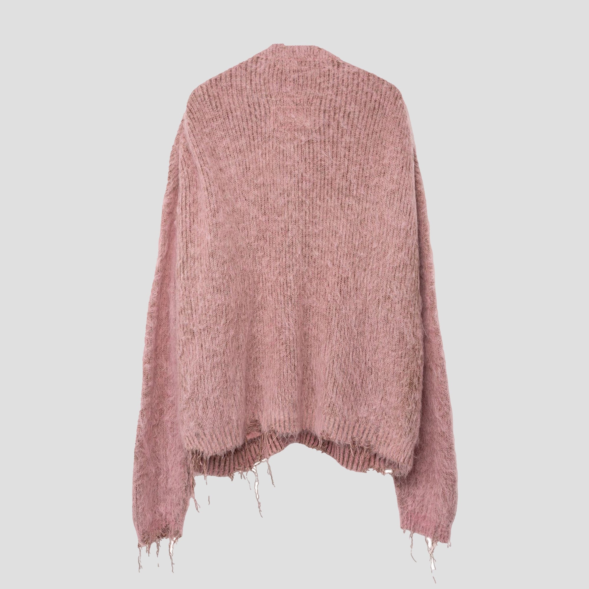 MOHAIR KNIT CARDIGAN - 2