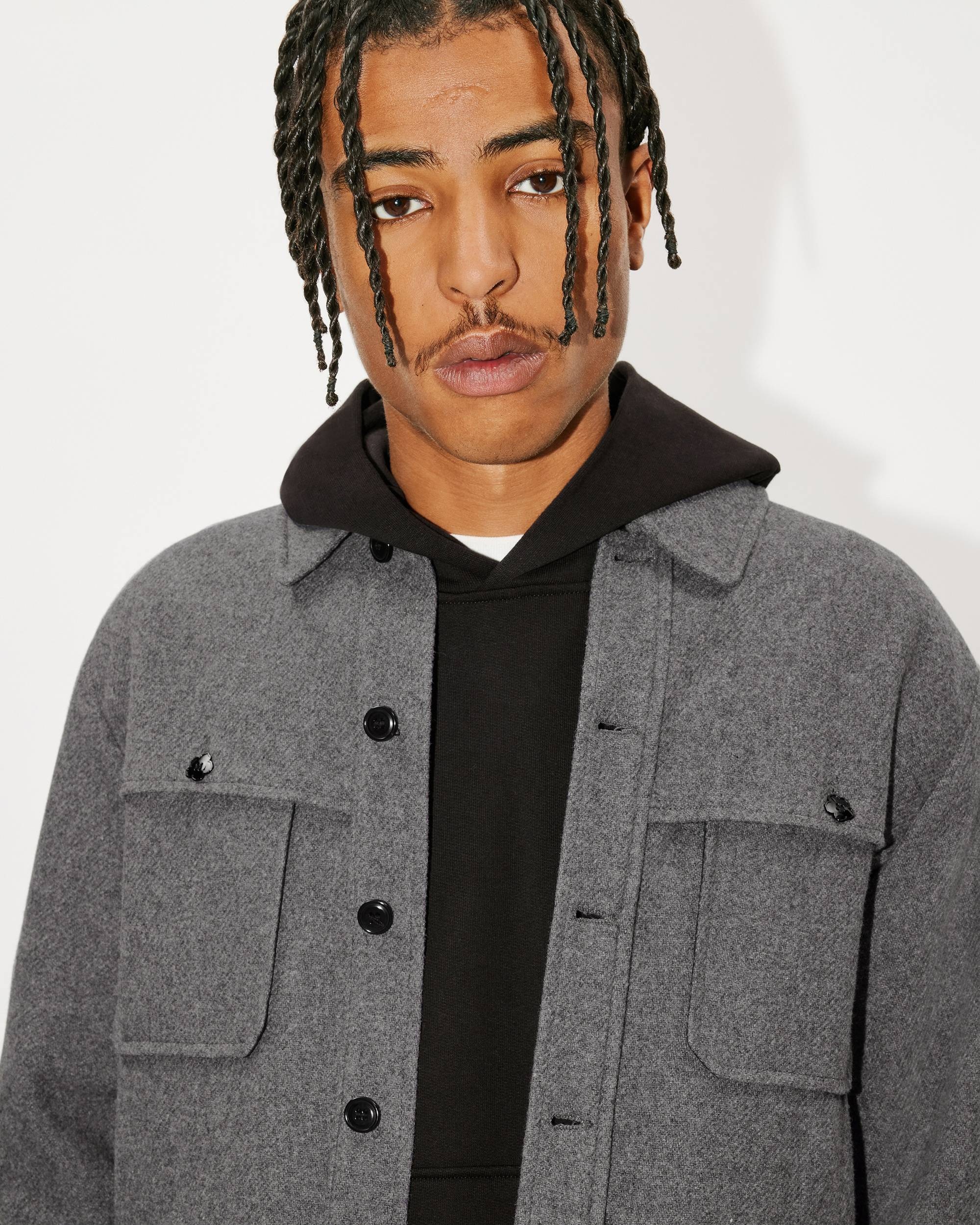 Wool overshirt - 4