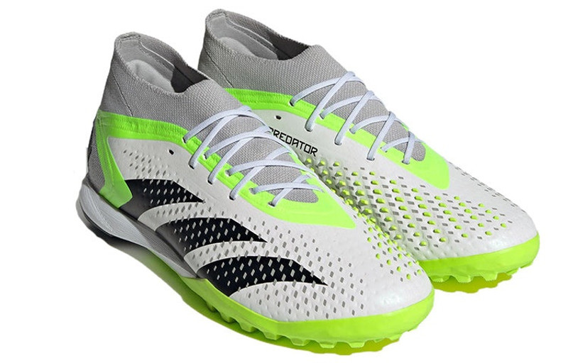 adidas adidas Predator Accuracy.1 TF 'Cloud White Core Black Lucid Lemon' GZ0009 outlook