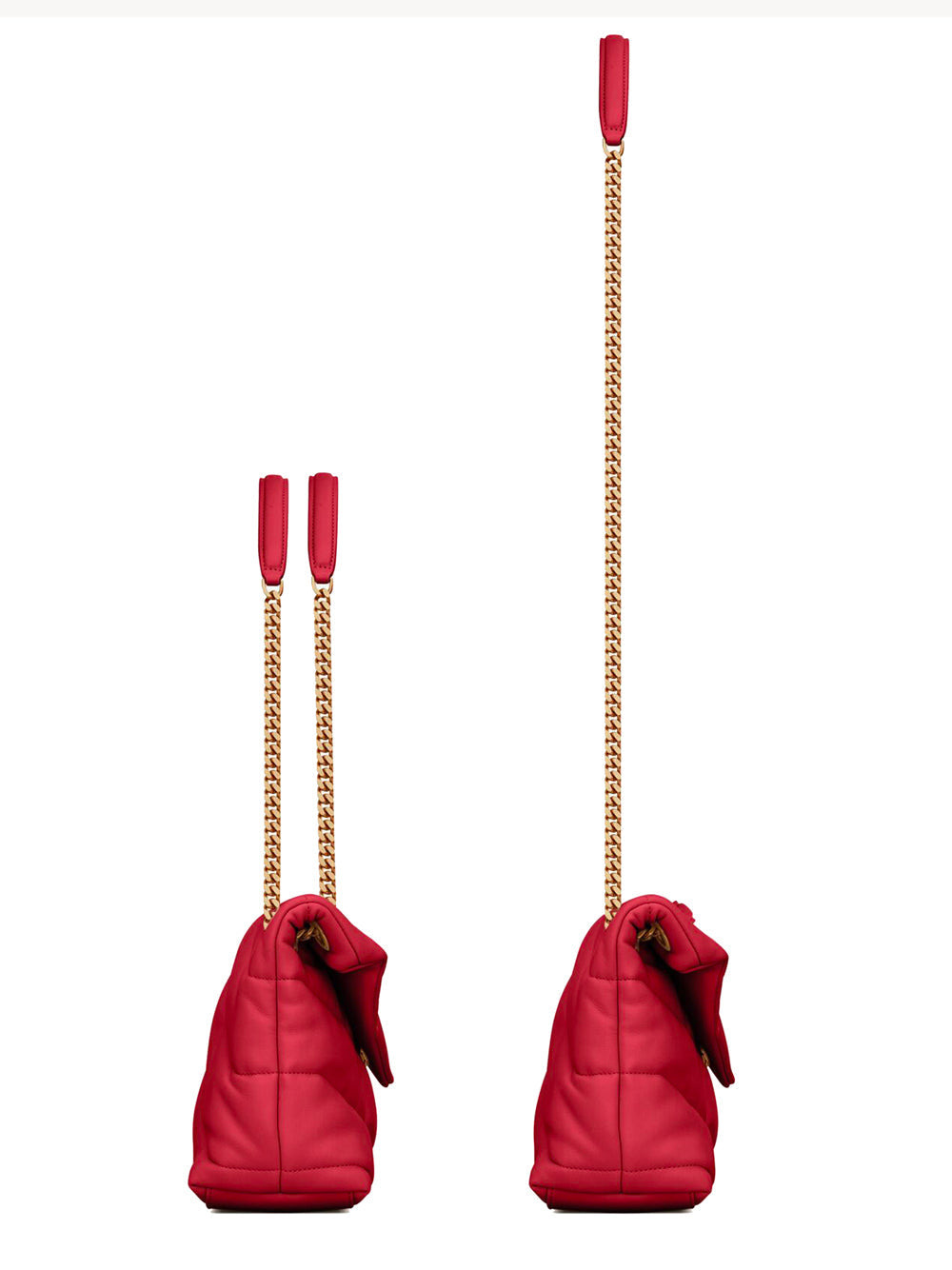 Saint Laurent Paris Women Small Loulou Puffer Bag In Nappa Leather - 3