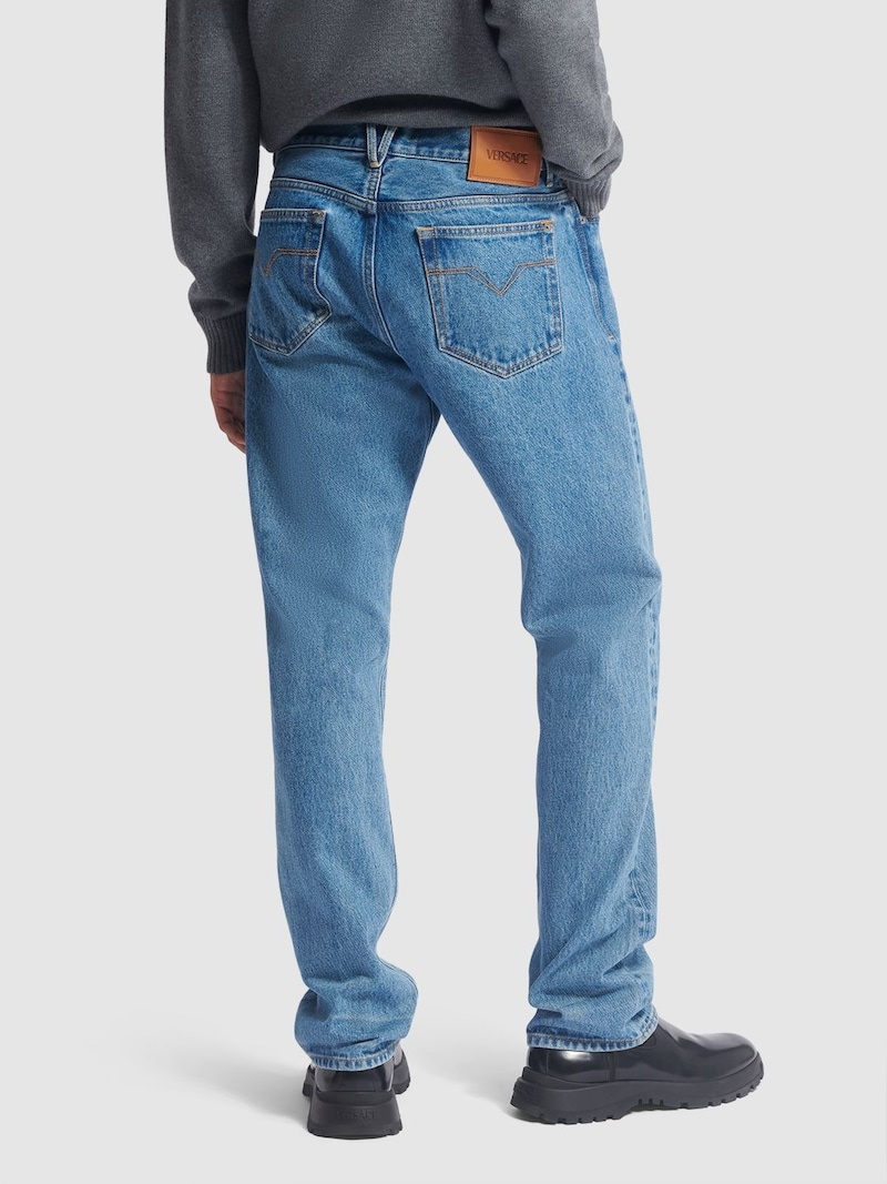 Cotton denim jeans - 3