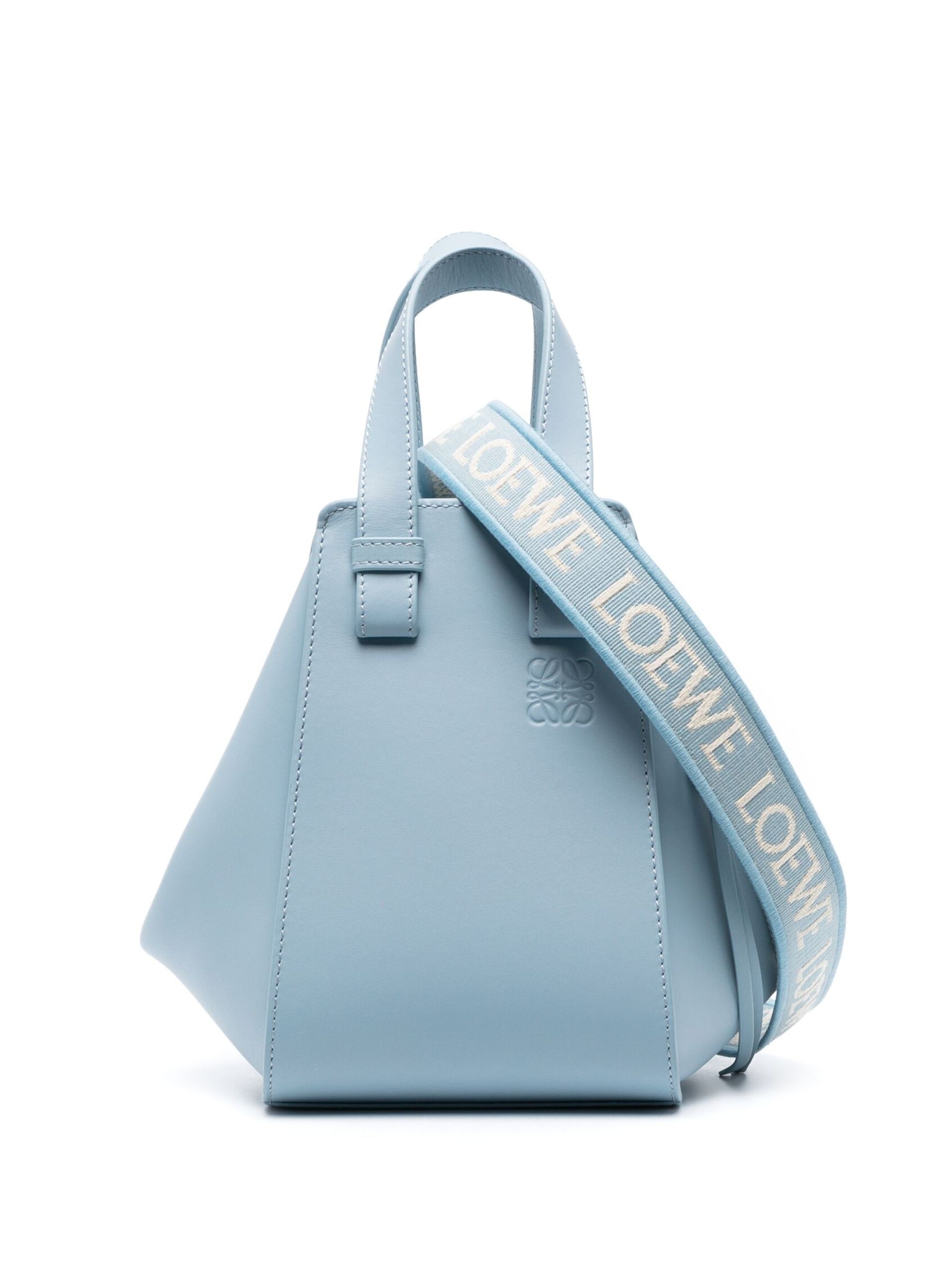 Loewe Hammock Compact Leather Bucket Bag