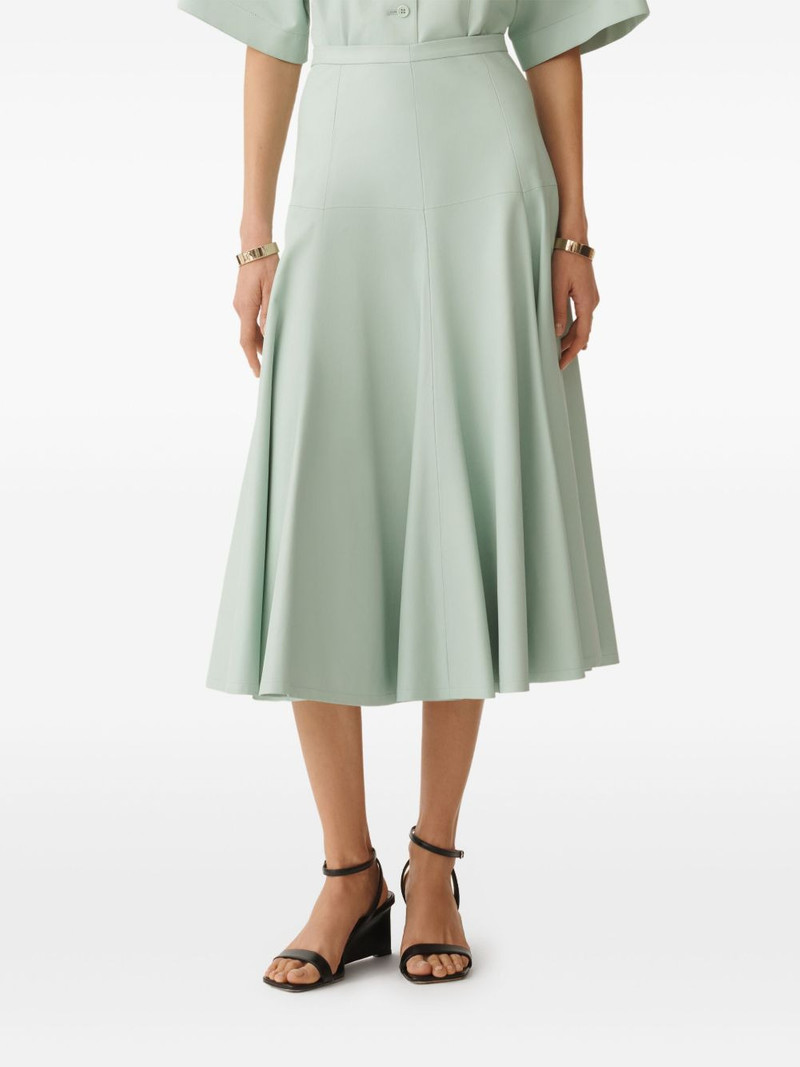 flared midi skirt 3