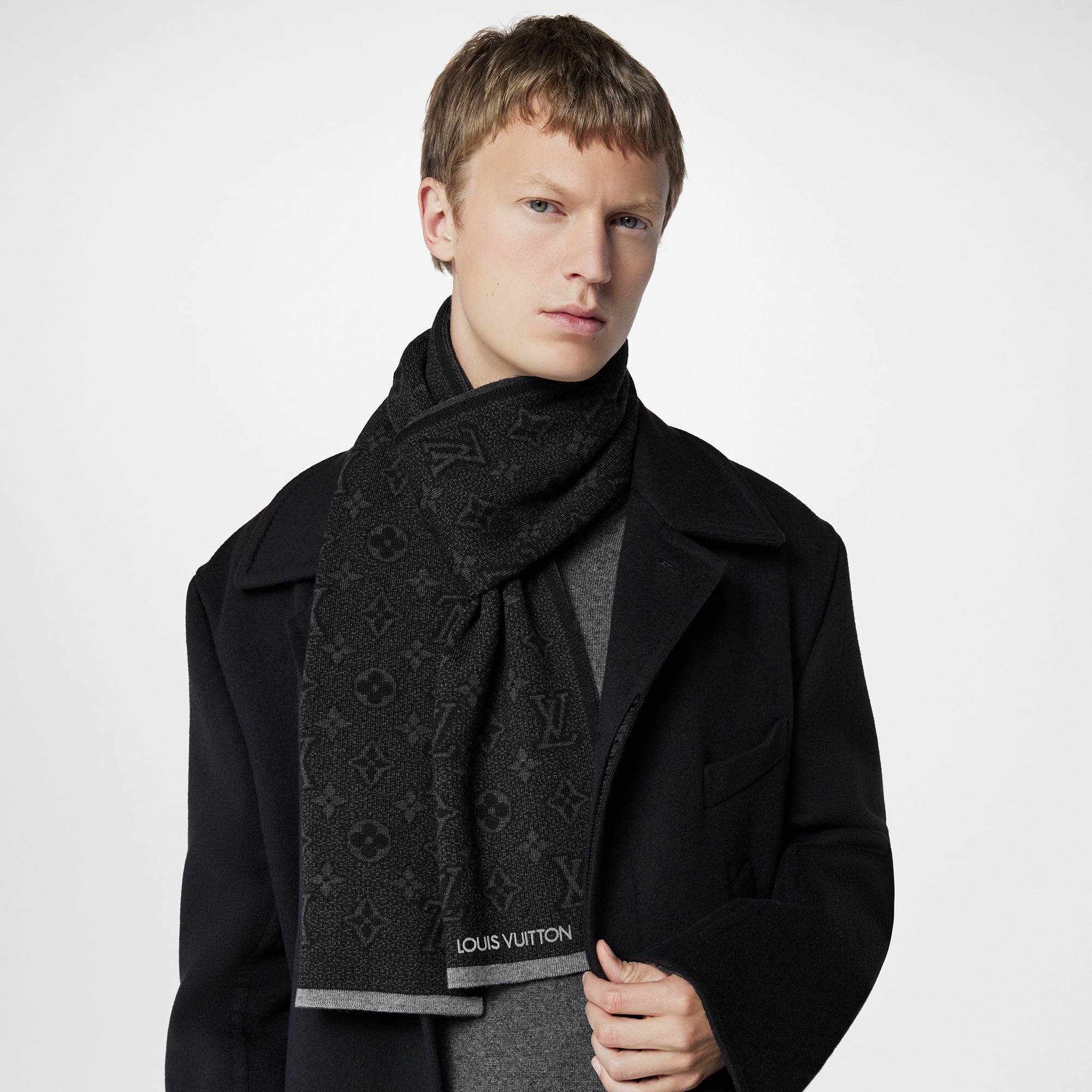 Louis Vuitton My Monogram Eclipse Scarf | REVERSIBLE