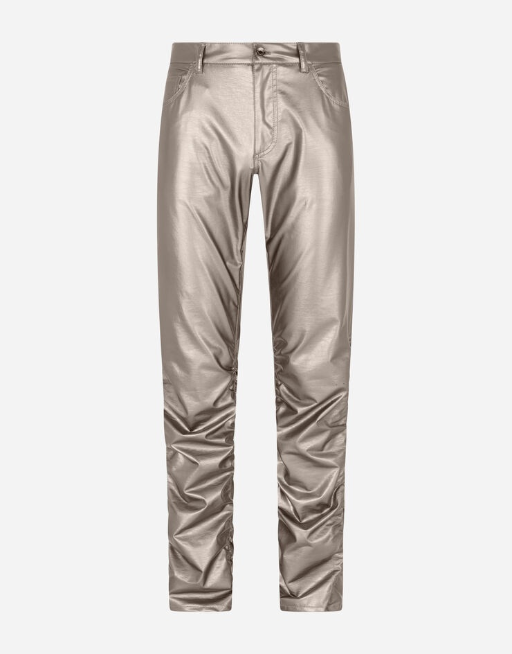 Laminated stretch technical fabric pants - 3