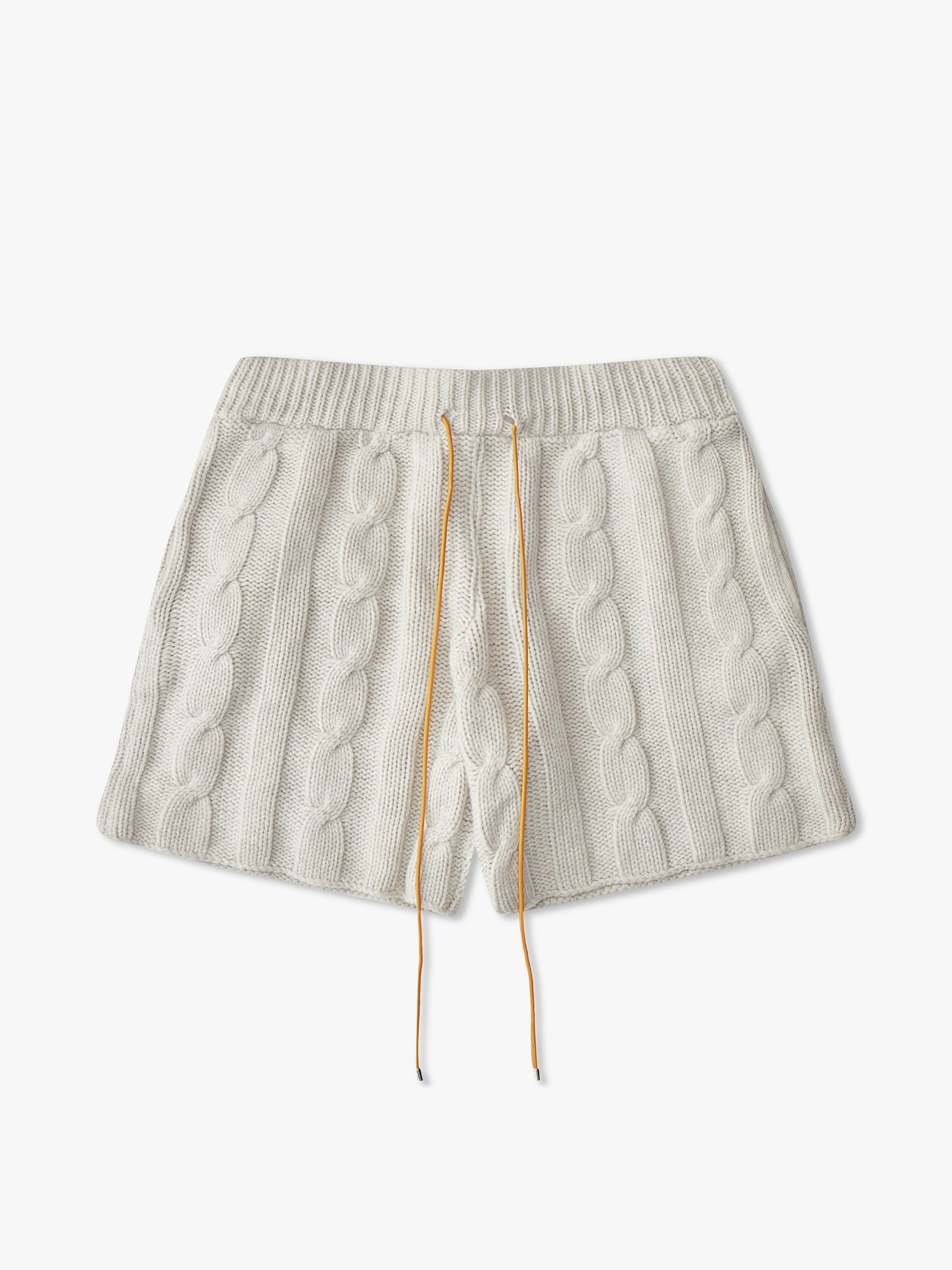 CABLE KNIT SHORTS - 1