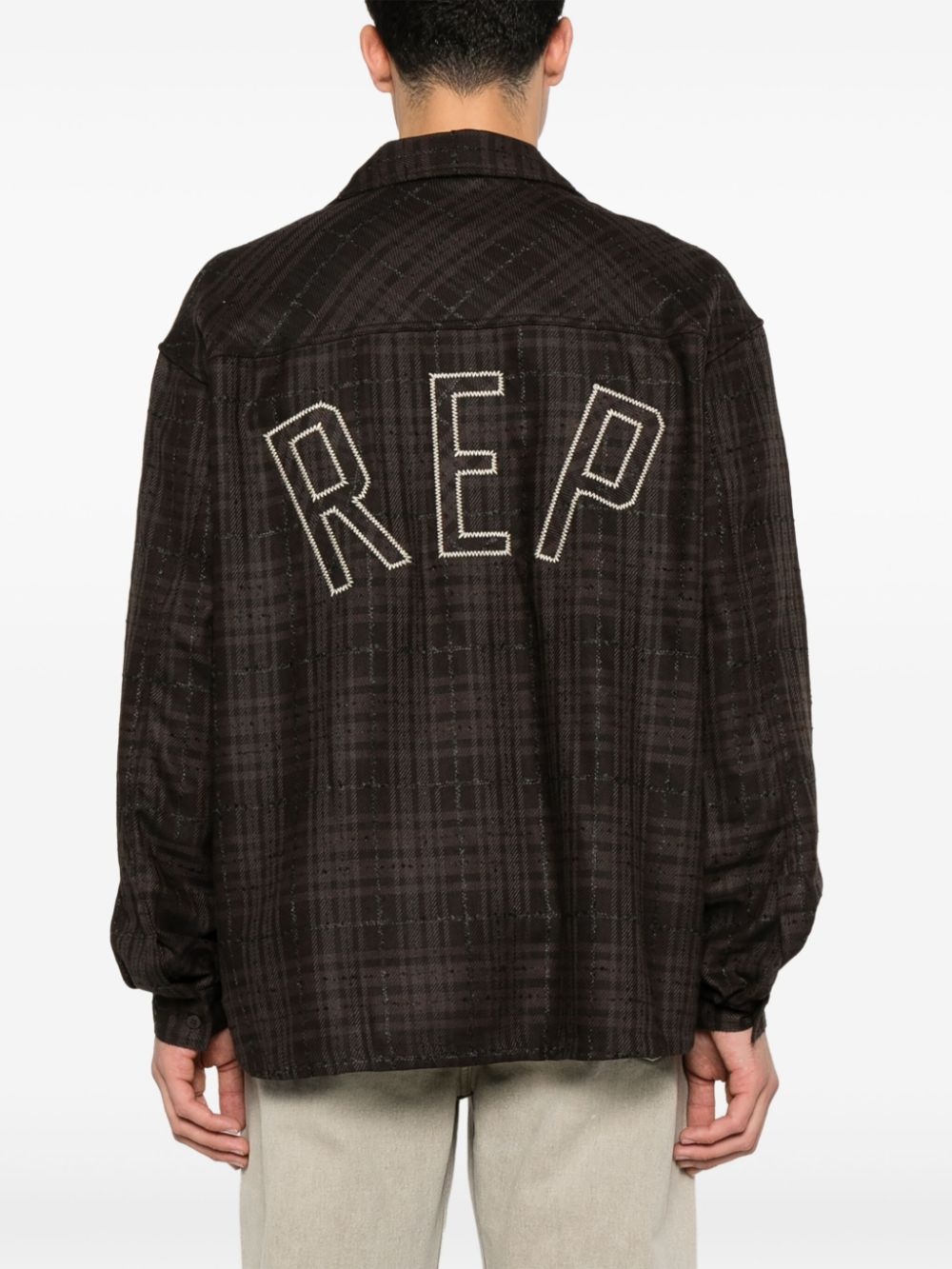 checked shirt - 4
