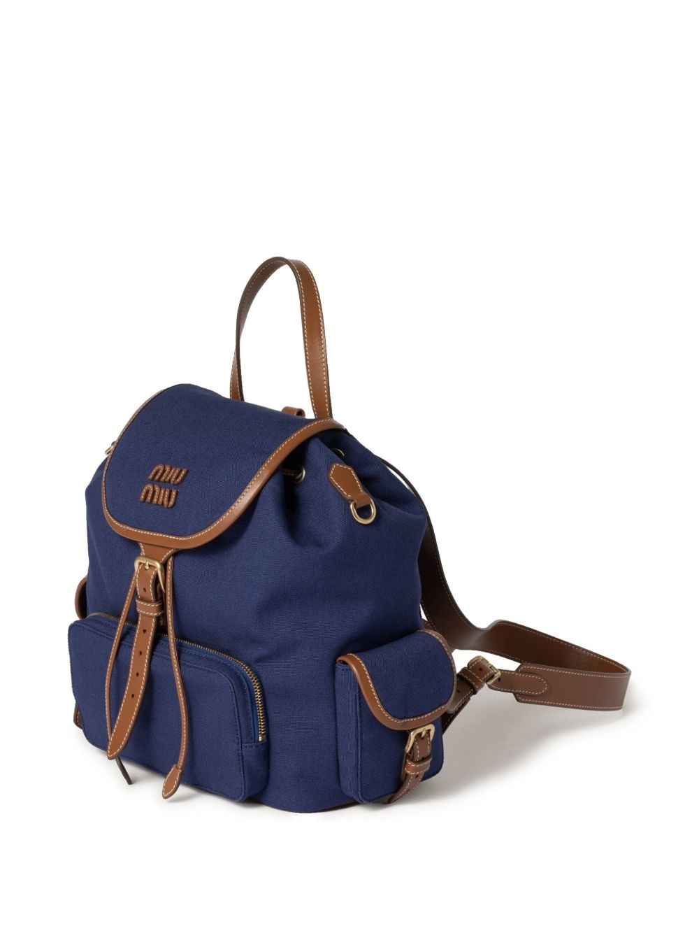 logo-lettering backpack - 5