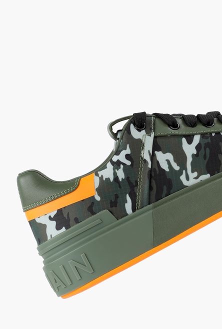 EXCLUSIVE - Camouflage nylon B-Court sneakers - 7