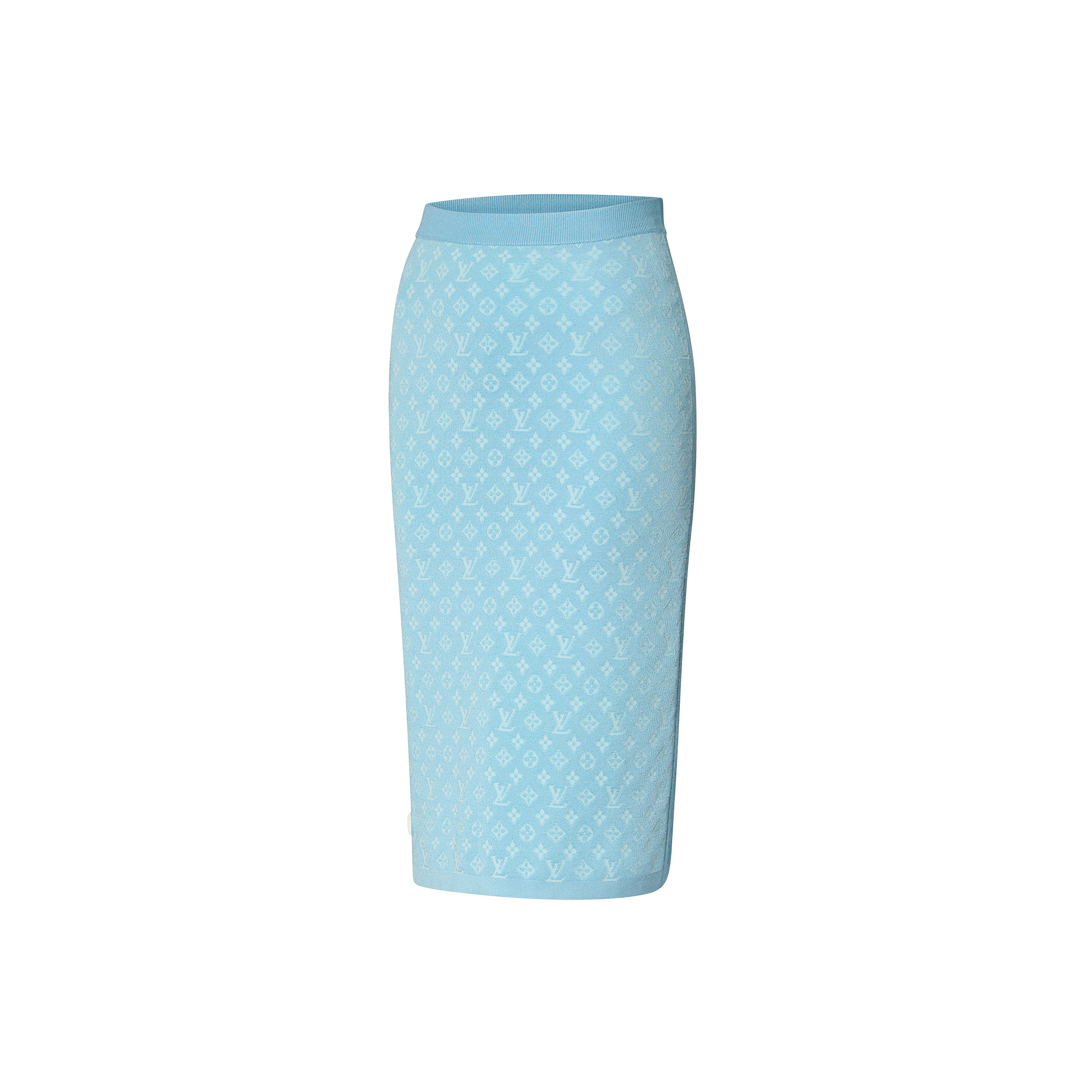Monogram Jacquard Knit Skirt - 2