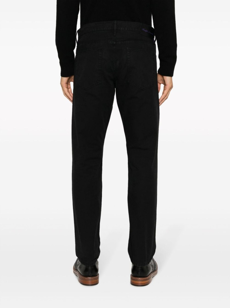 logo-patch slim-cut jeans 4