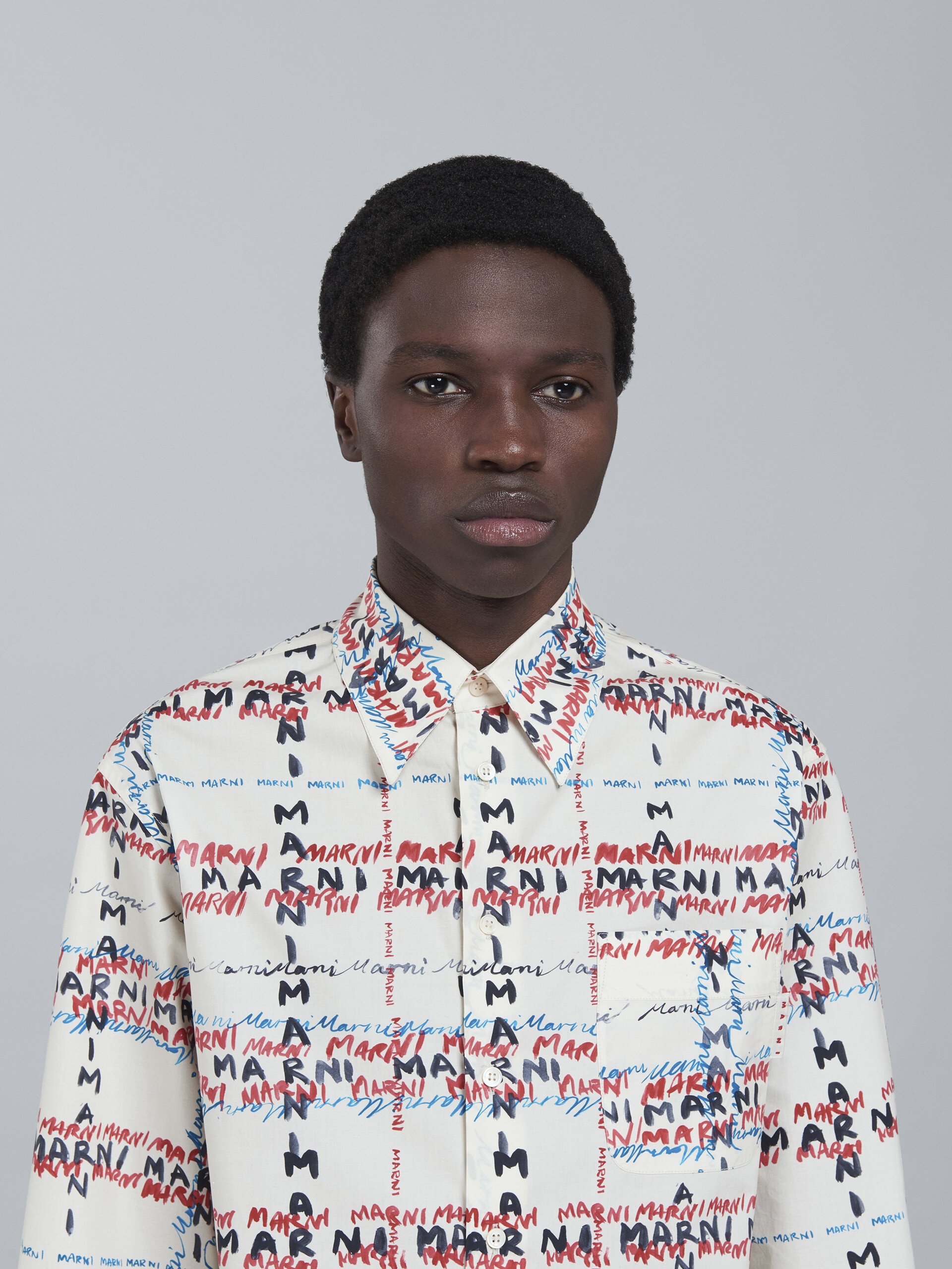 CROSSROADS PRINT POPLIN SHIRT - 4