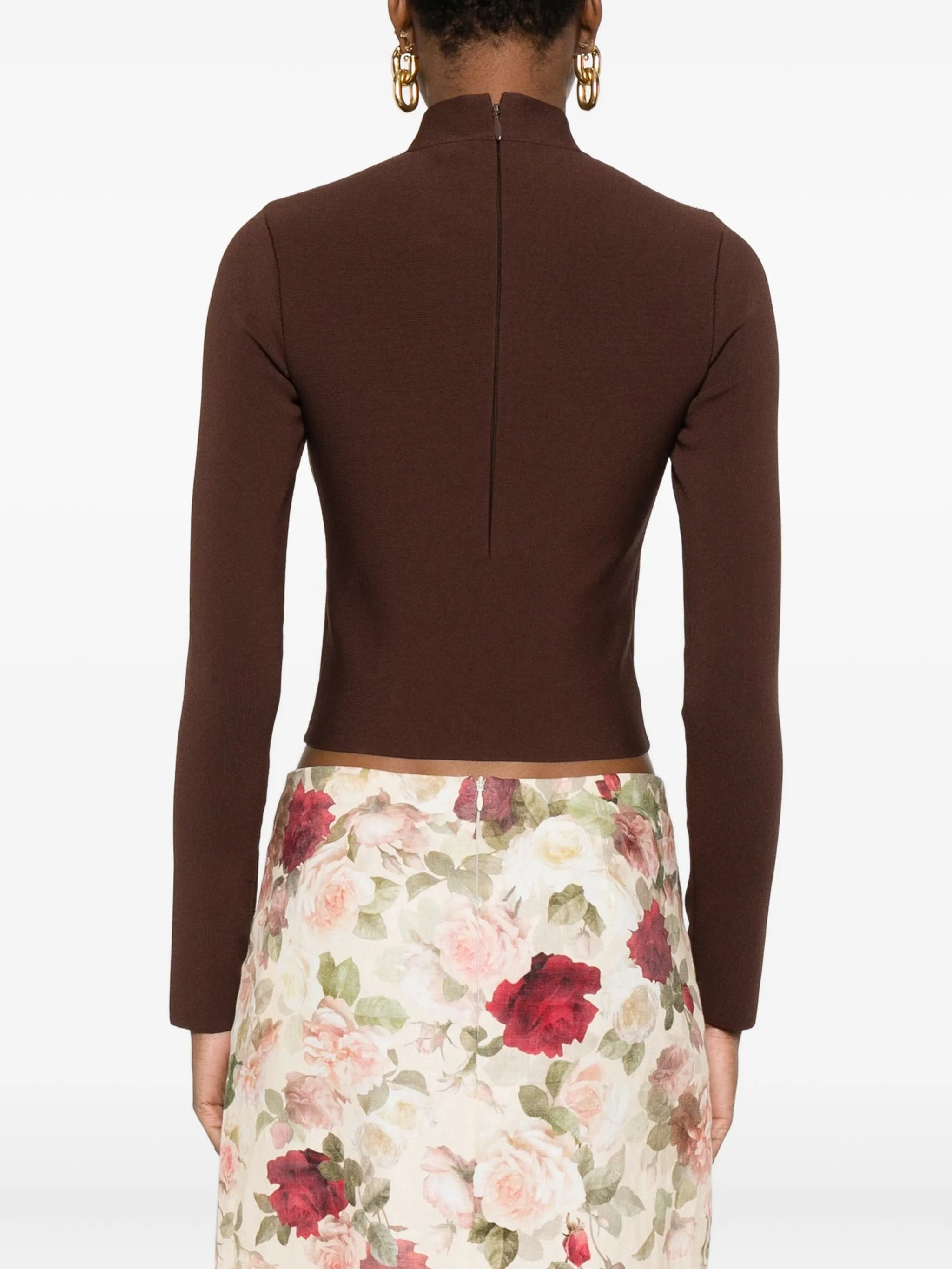 Cult Gaia High-neck Embellished Top - 4