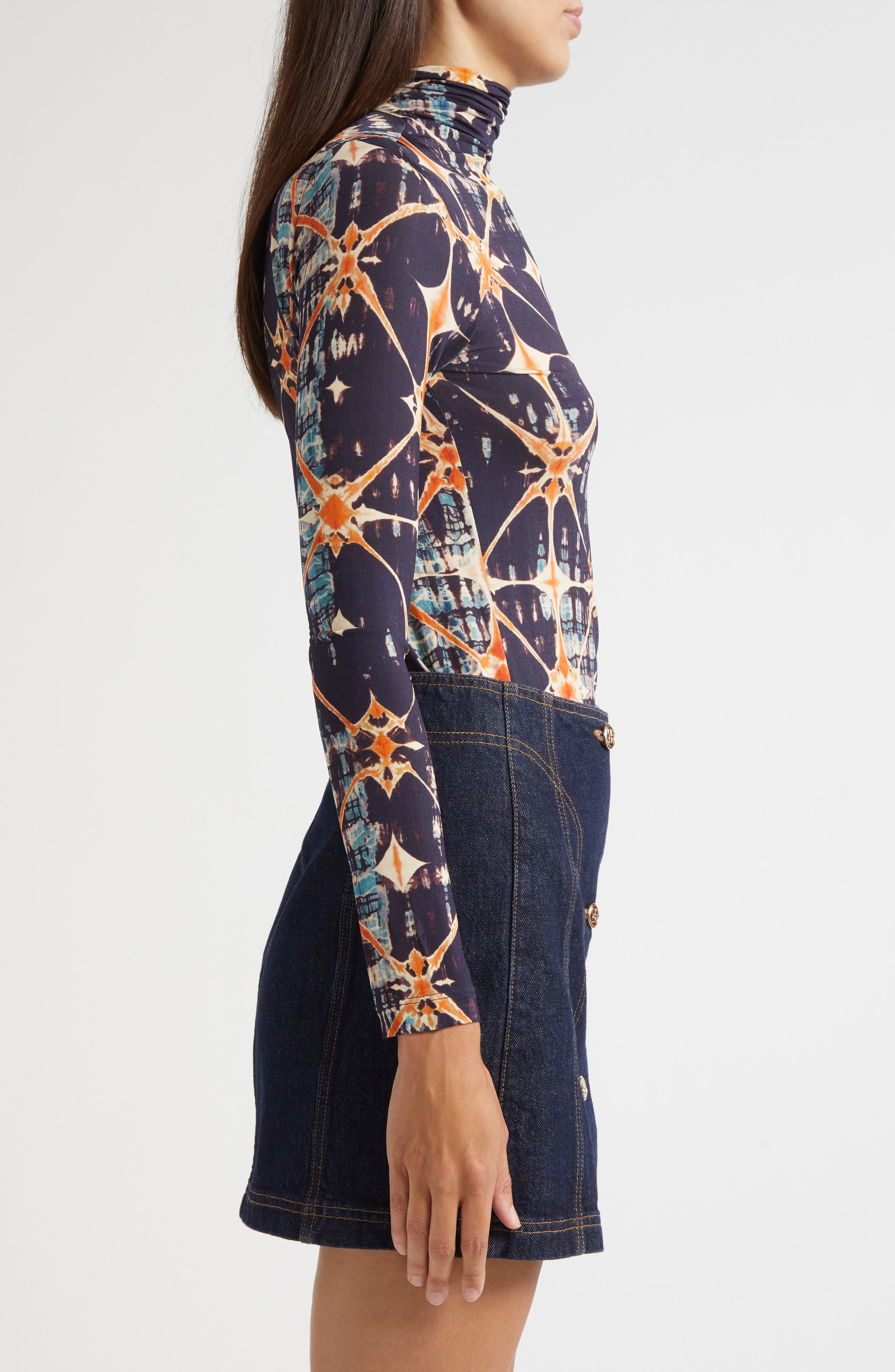 Ulla Johnson Aurelia Long Sleeve Turtleneck in Phoenix at Nordstrom - 3