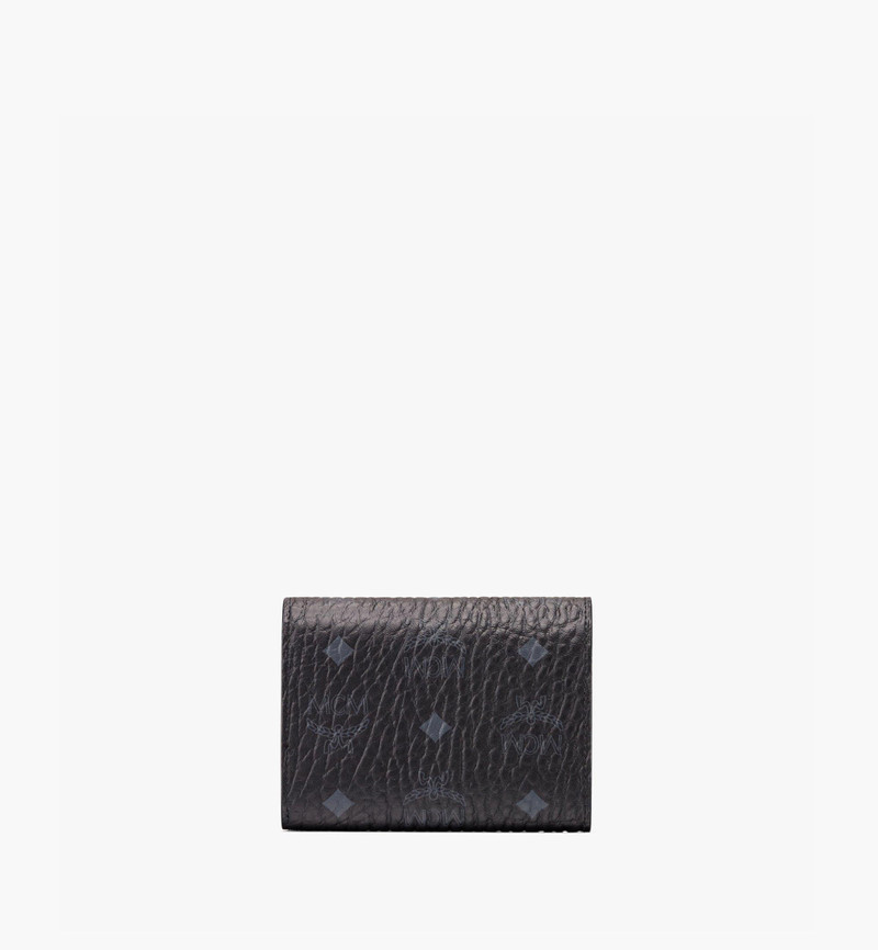 MCM Tracy Trifold Wallet in Visetos outlook