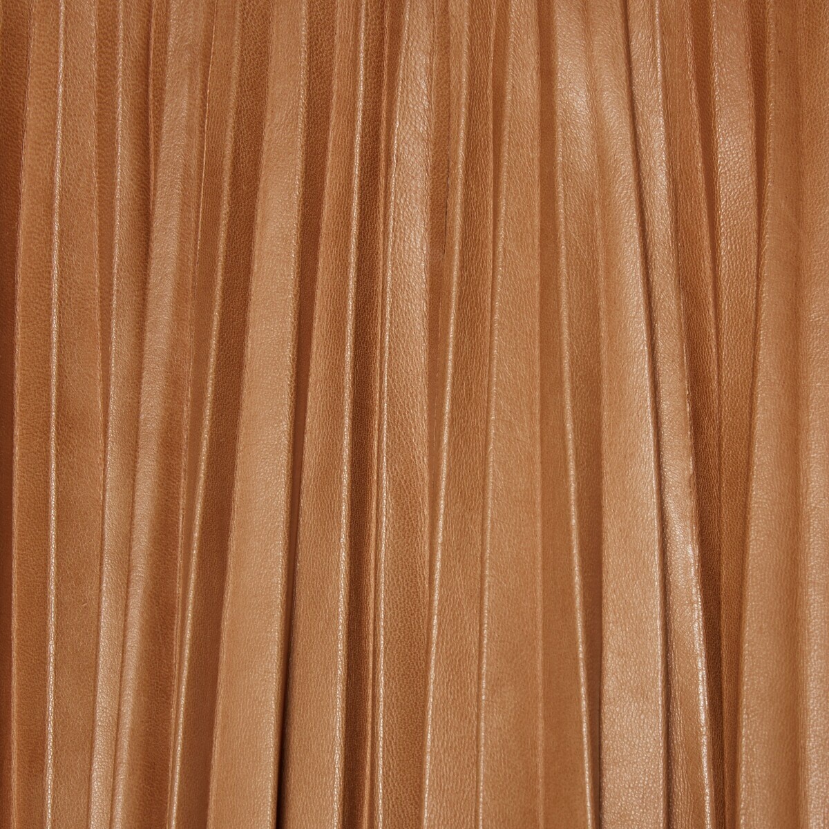 2015 Re-Edition pleated leather skirt - 4