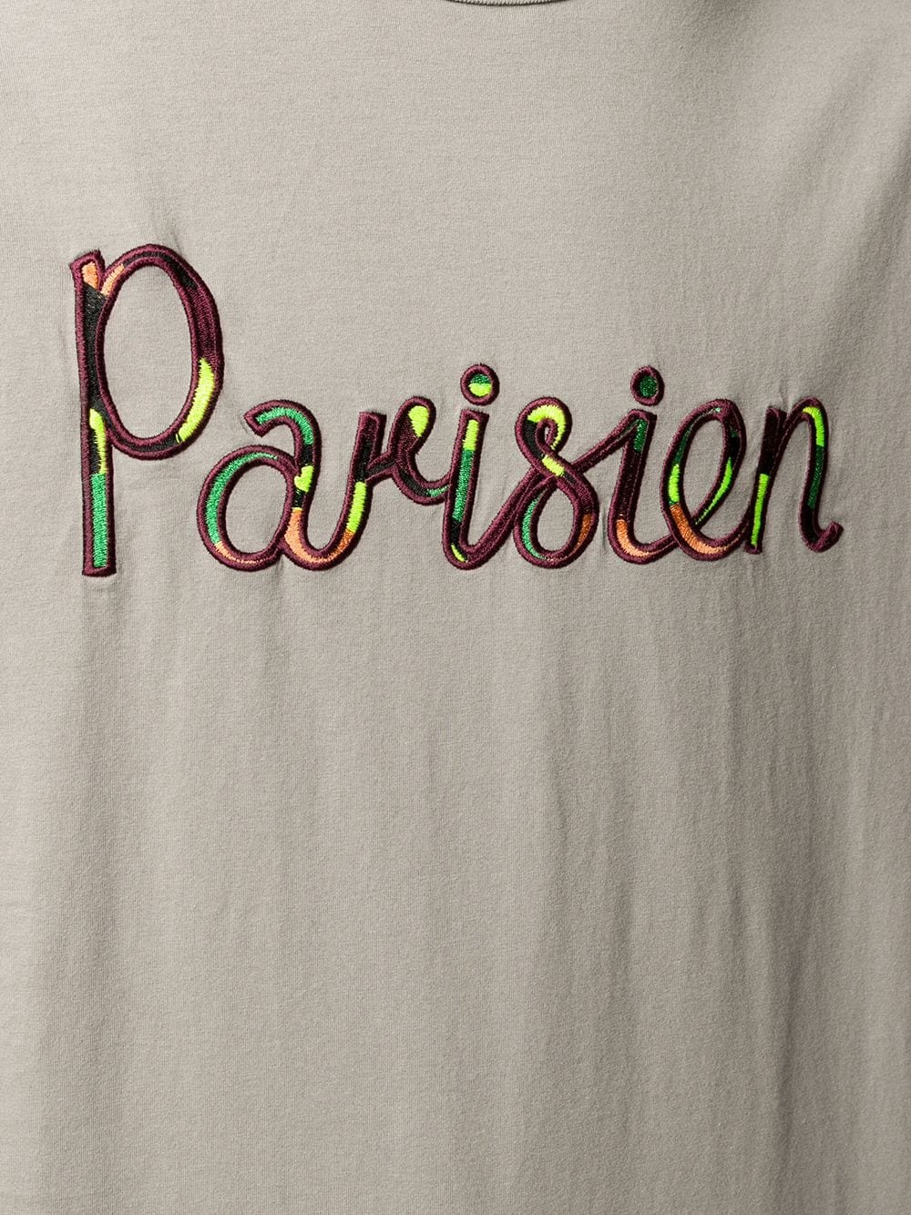 Parisien embroidered T-shirt - 5