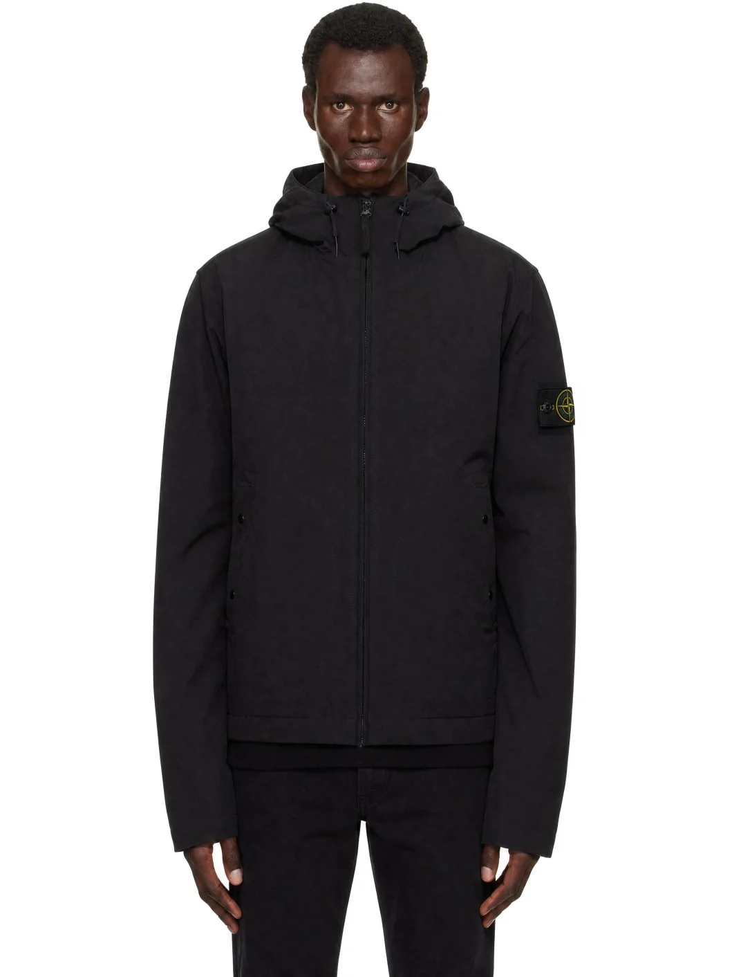 Black 4100108 Soft Shell Short Parka Jacket - 1