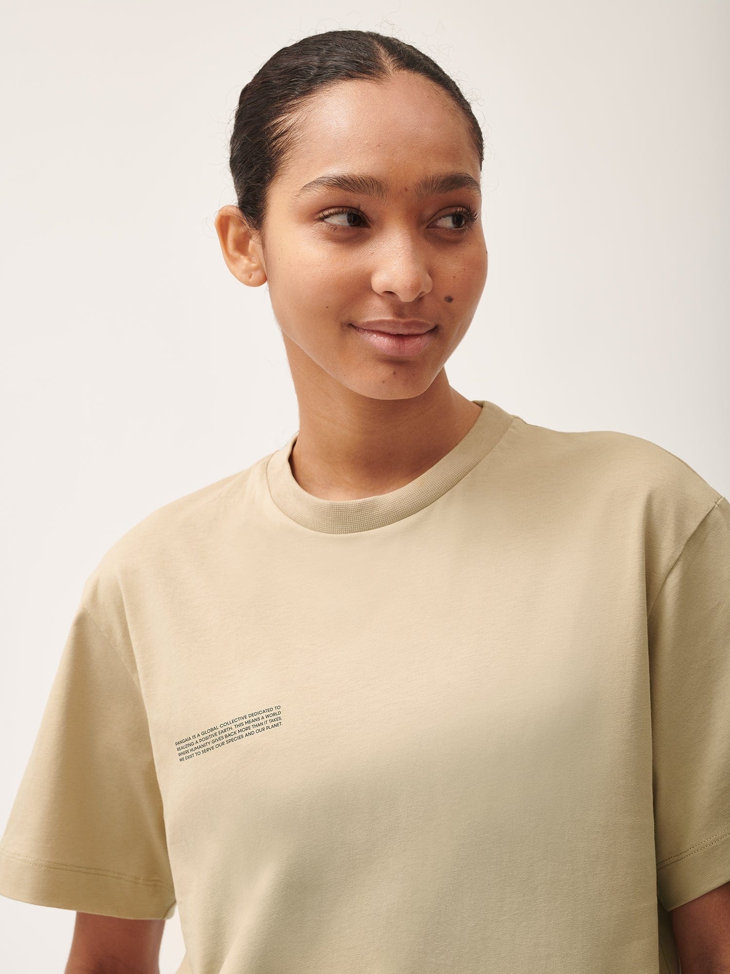 Womens 365 Midweight T-Shirt - Birch Beige - 4