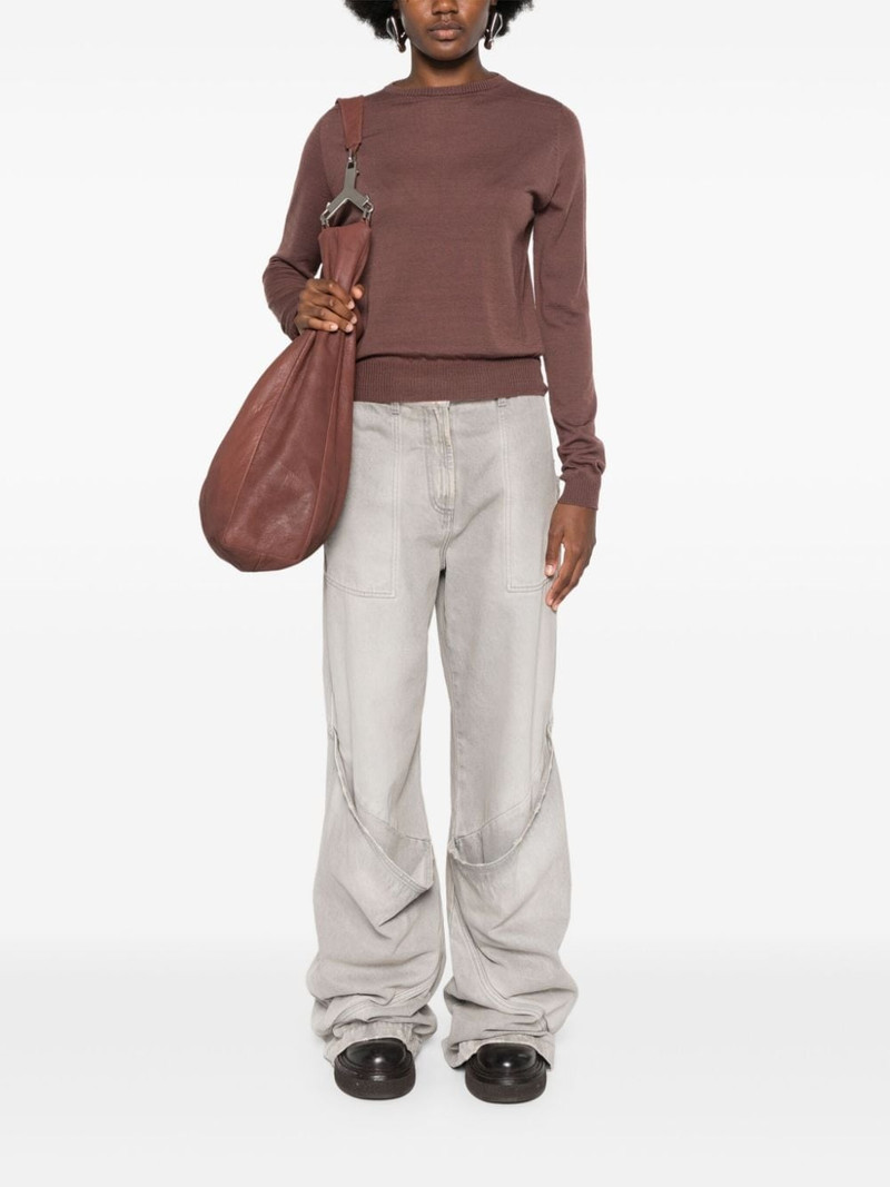 Rick Owens Biker Level sweater outlook