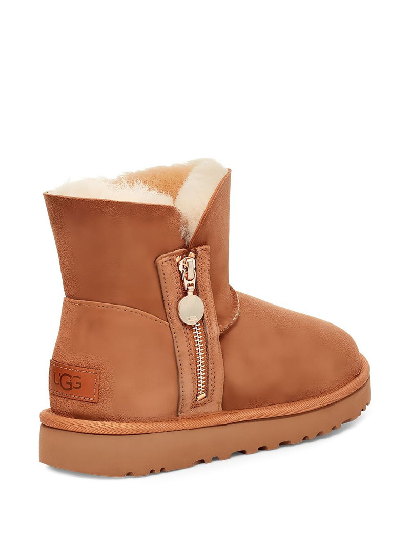 UGG mini Bailey Zip "Chestnut" ankle boots outlook