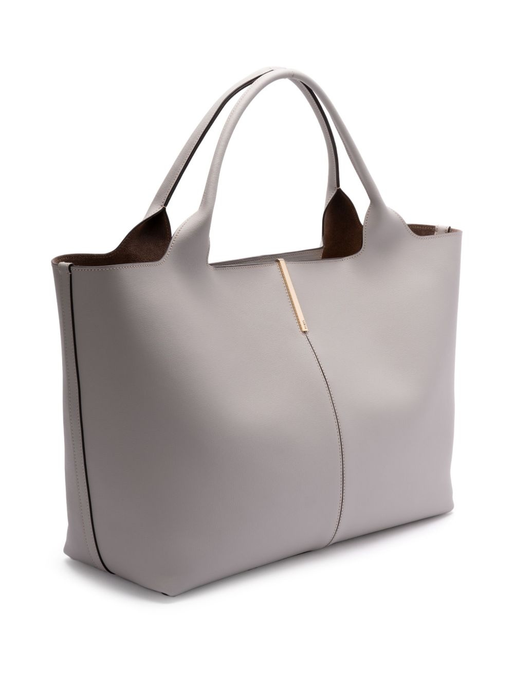 leather tote bag - 3