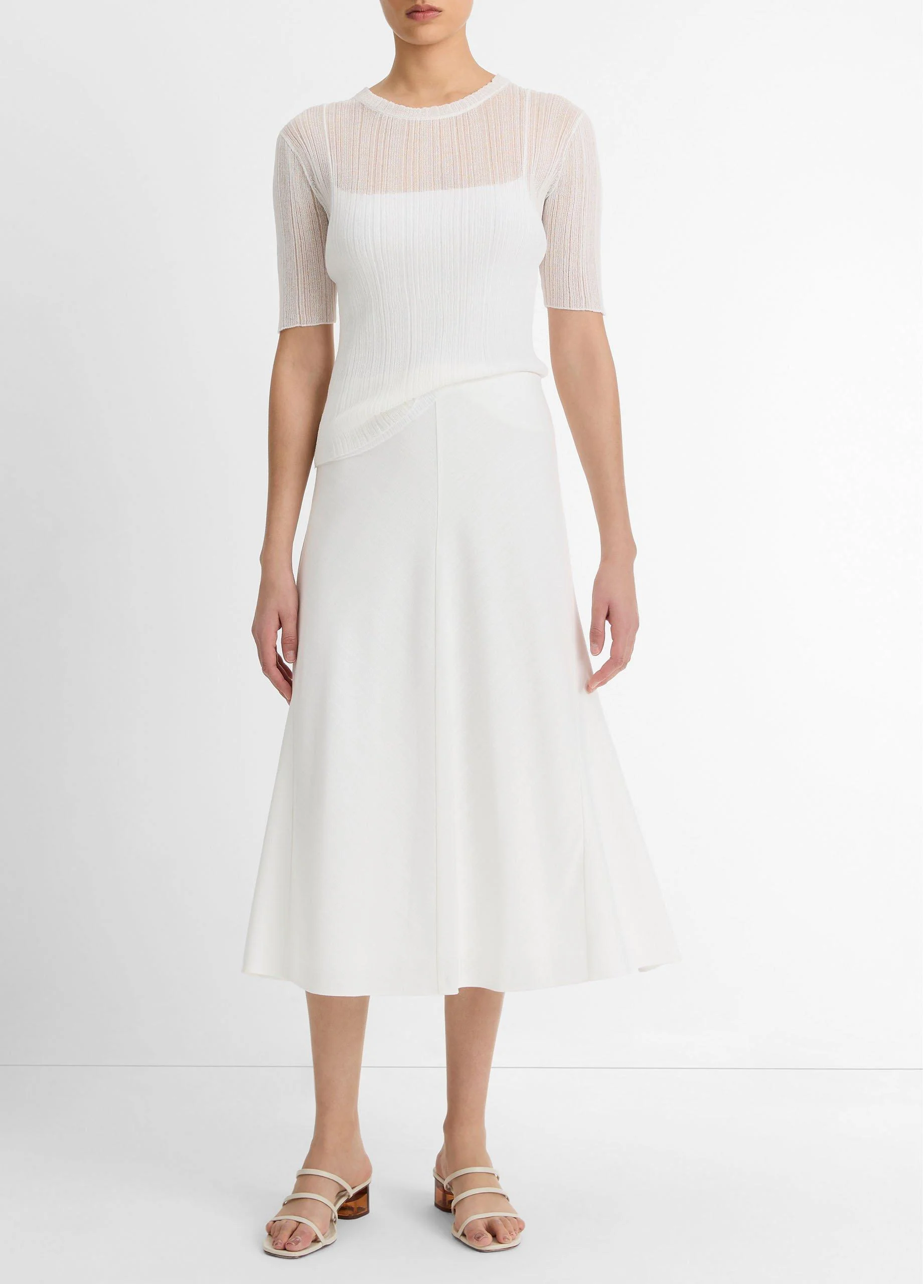 Bias A-Line Skirt - 1