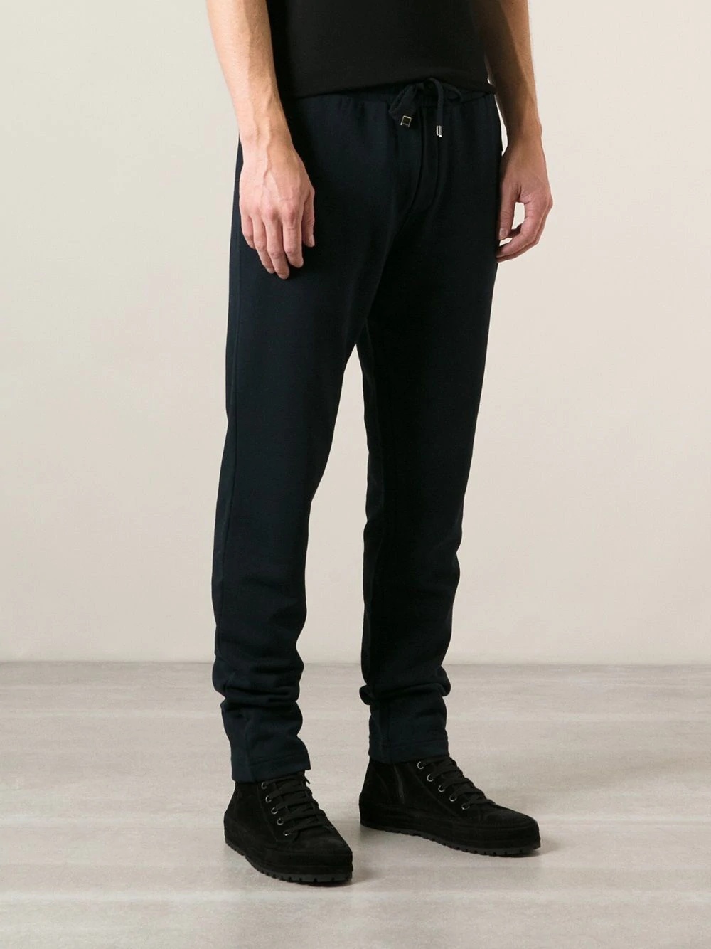 zip pocket track pants - 3