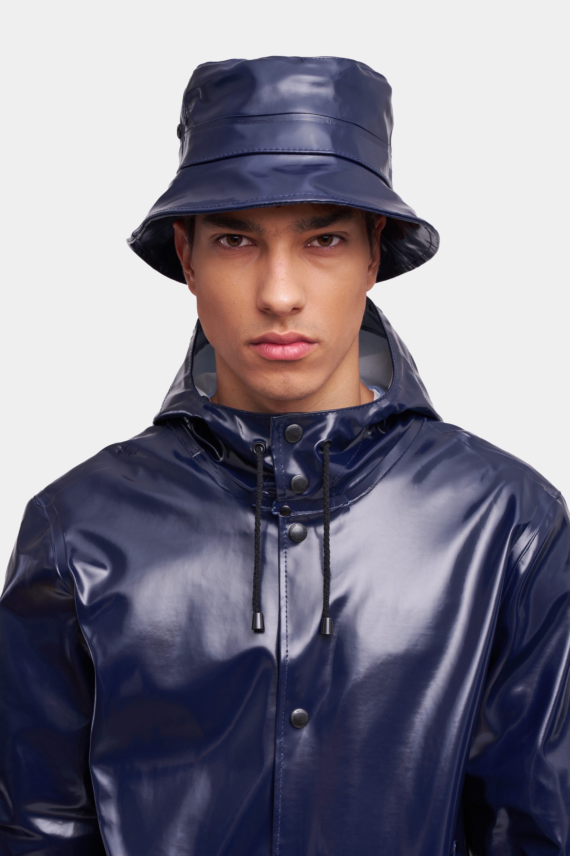 Beckholmen Opal Bucket Hat Navy - 1