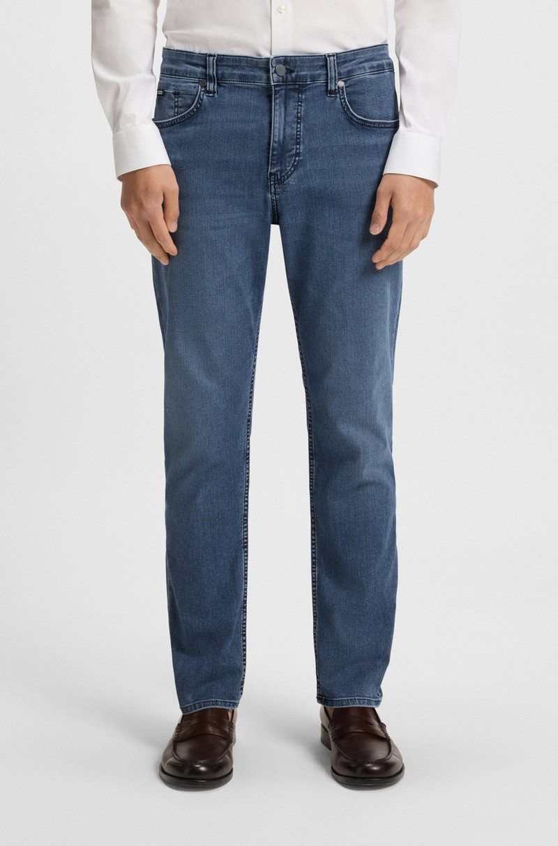 MAINE REGULAR-FIT JEANS IN BLUE PERFORMANCE DENIM 2