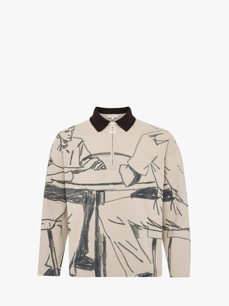 PRINTED 루비 POLO 1
