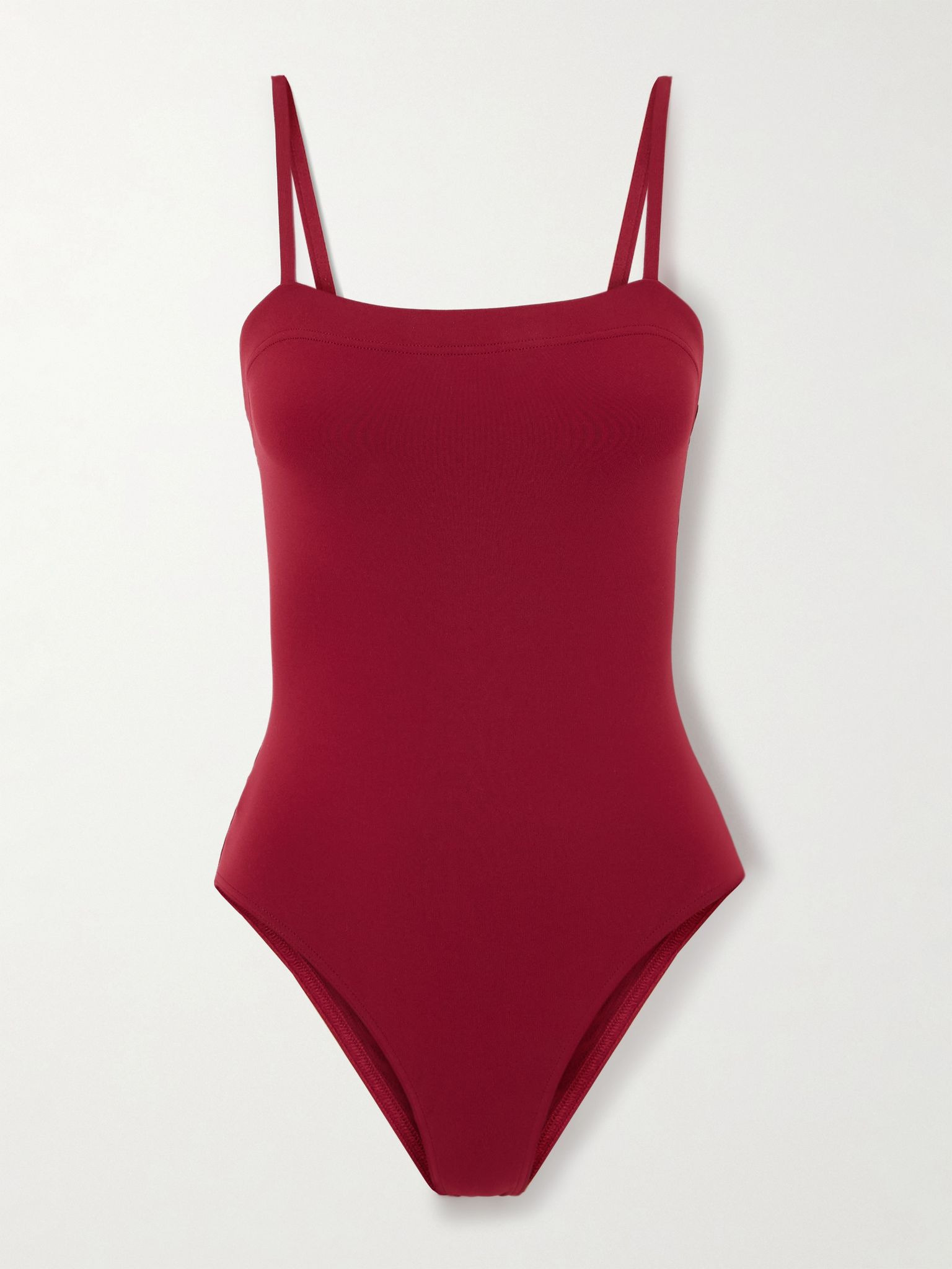 Les Essentiels Aquarelle swimsuit Red - 1