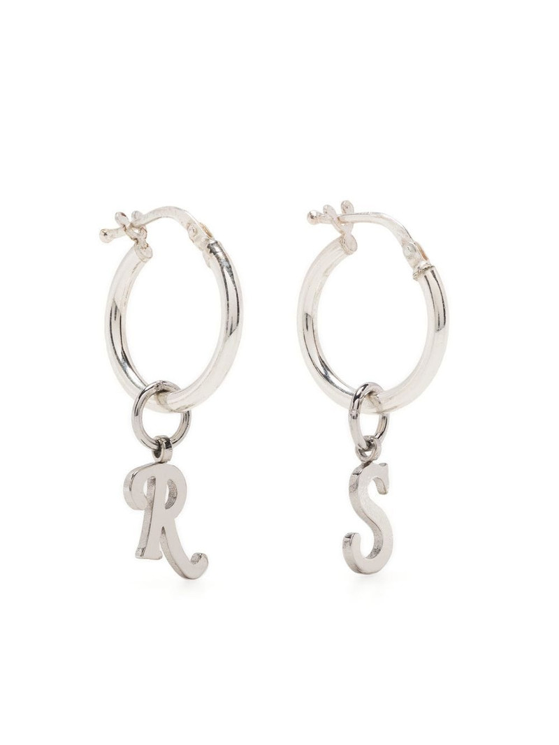 logo charm single earring 1