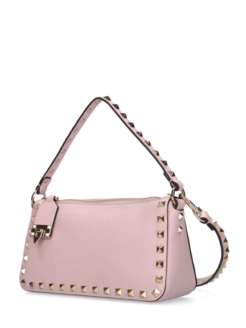 Small Rockstud leather shoulder bag - 4