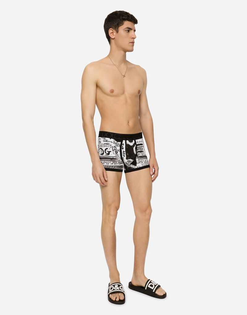 Dolce & Gabbana Logo-print two-way stretch cotton boxers outlook