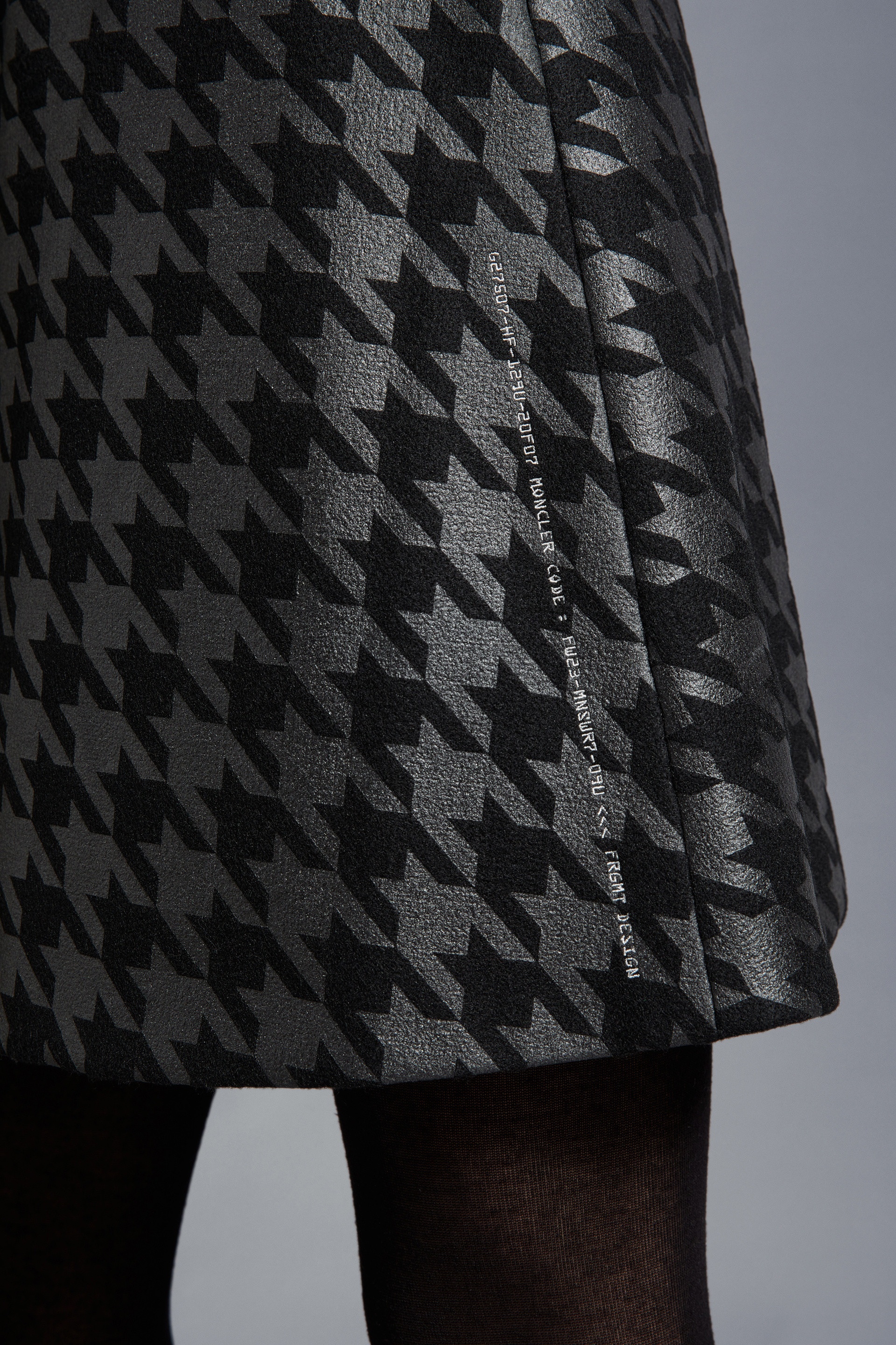 Houndstooth Mini Skirt - 6