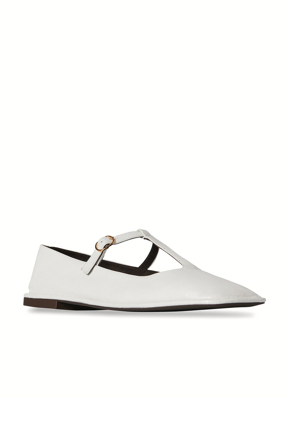 Square T-strap Flat - 2