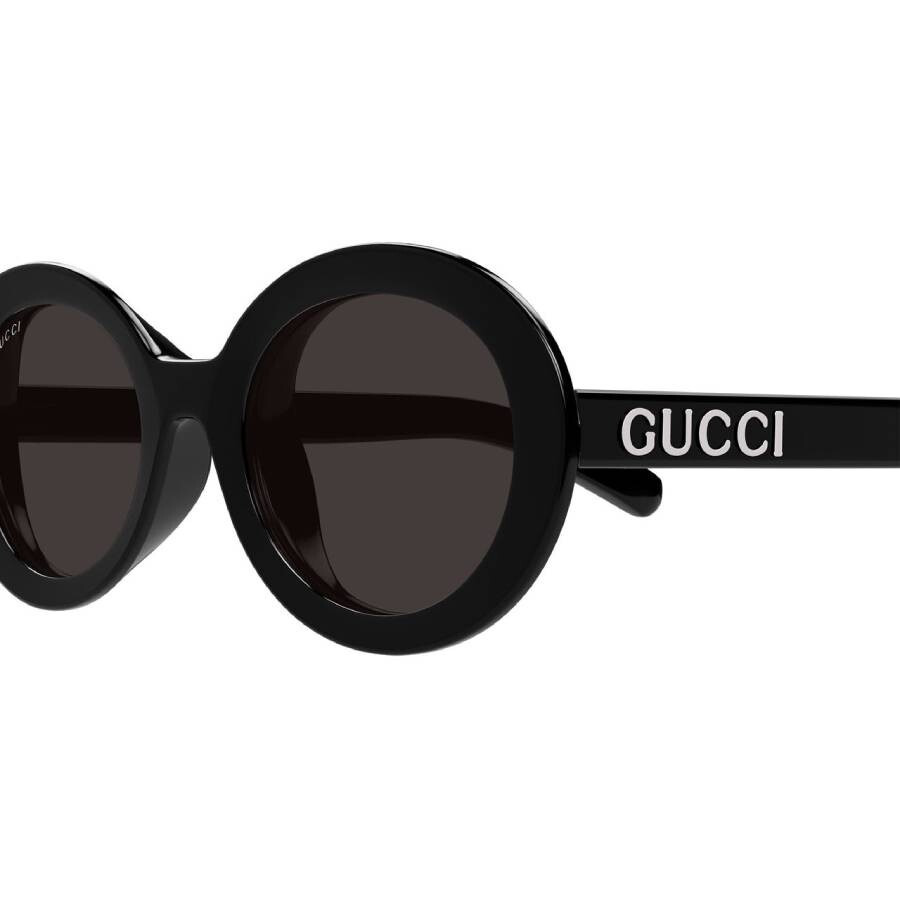 Gucci Grey Oval Ladies Sunglasses GG1722SA 001 53 - 3