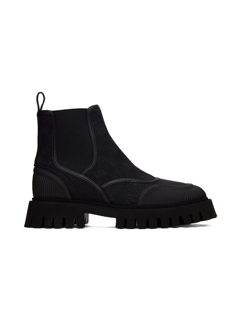 Black GG Boots 1