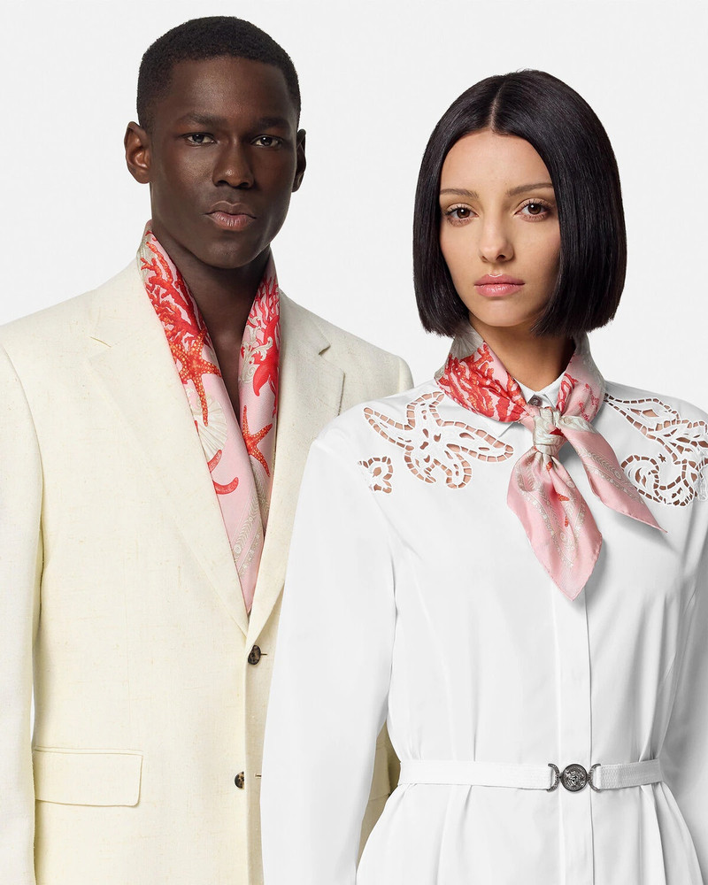 Barocco Sea Silk Foulard 27.5" 3