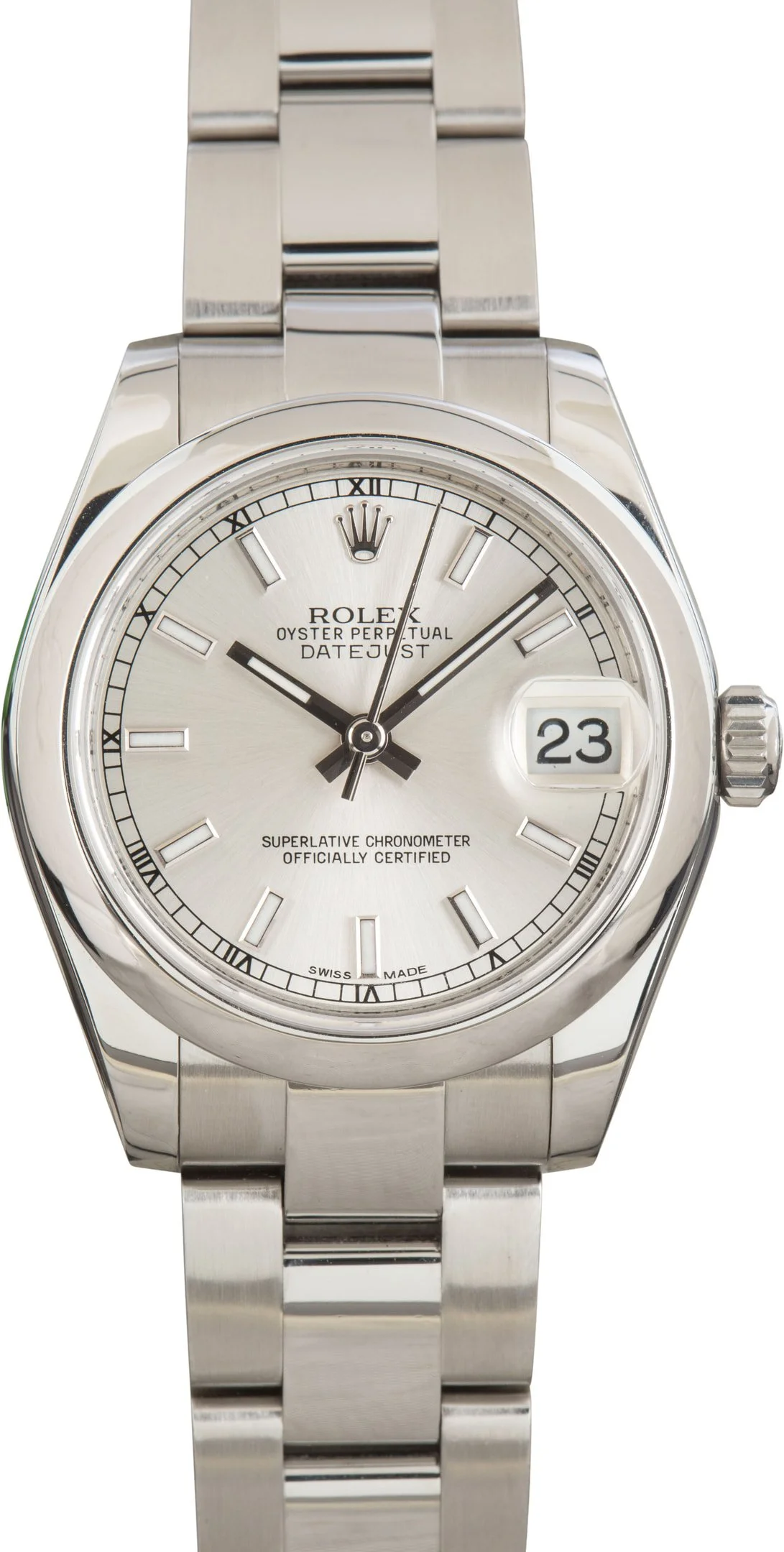 Rolex Datejust 31 Ref 178240 Silver Index Dial - 1