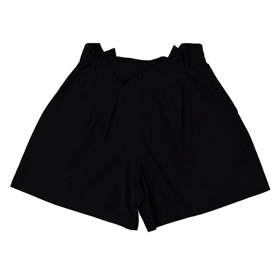 Yohji Yamamoto Asymmetric-Edge Shorts - 7