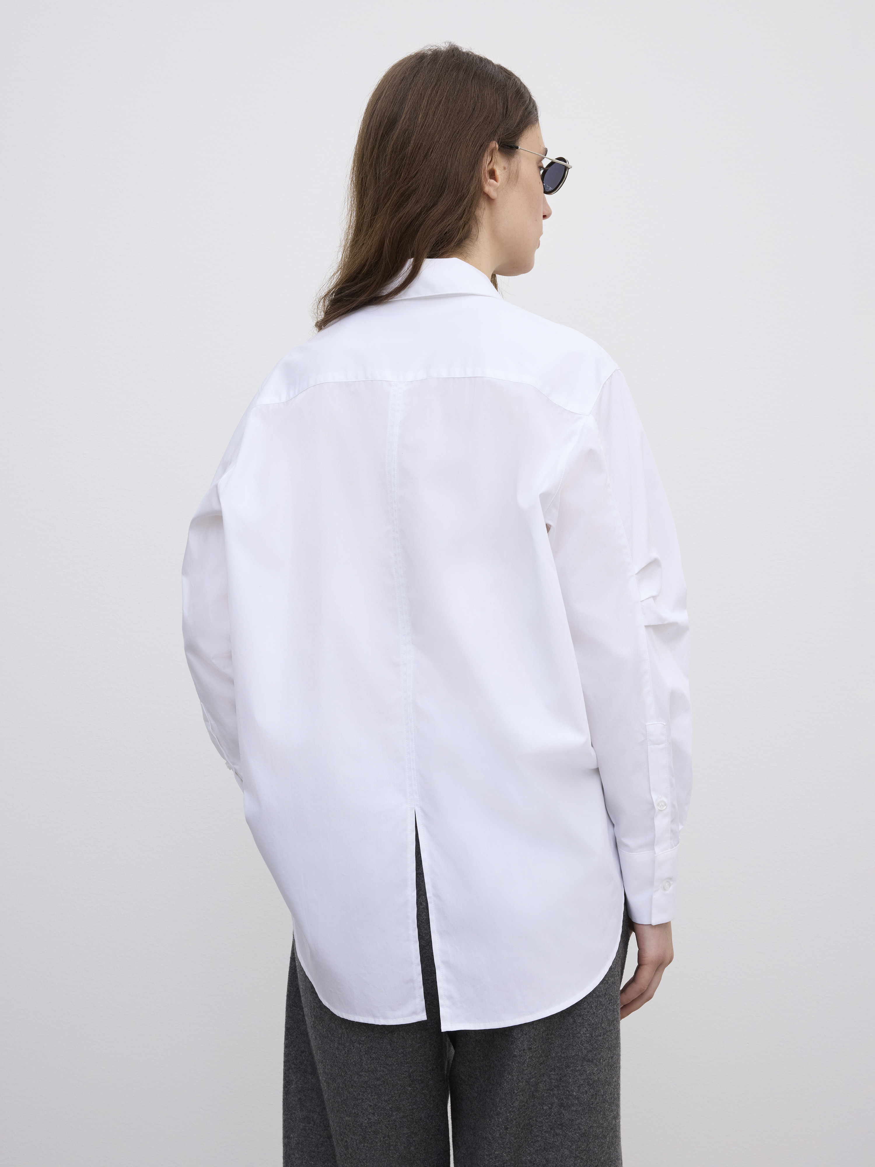Relaxed Poplin Shirt - 5