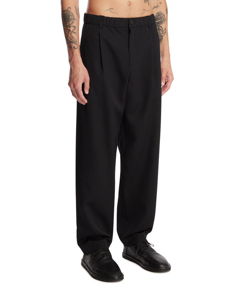 Black Straight-Leg Trousers 4