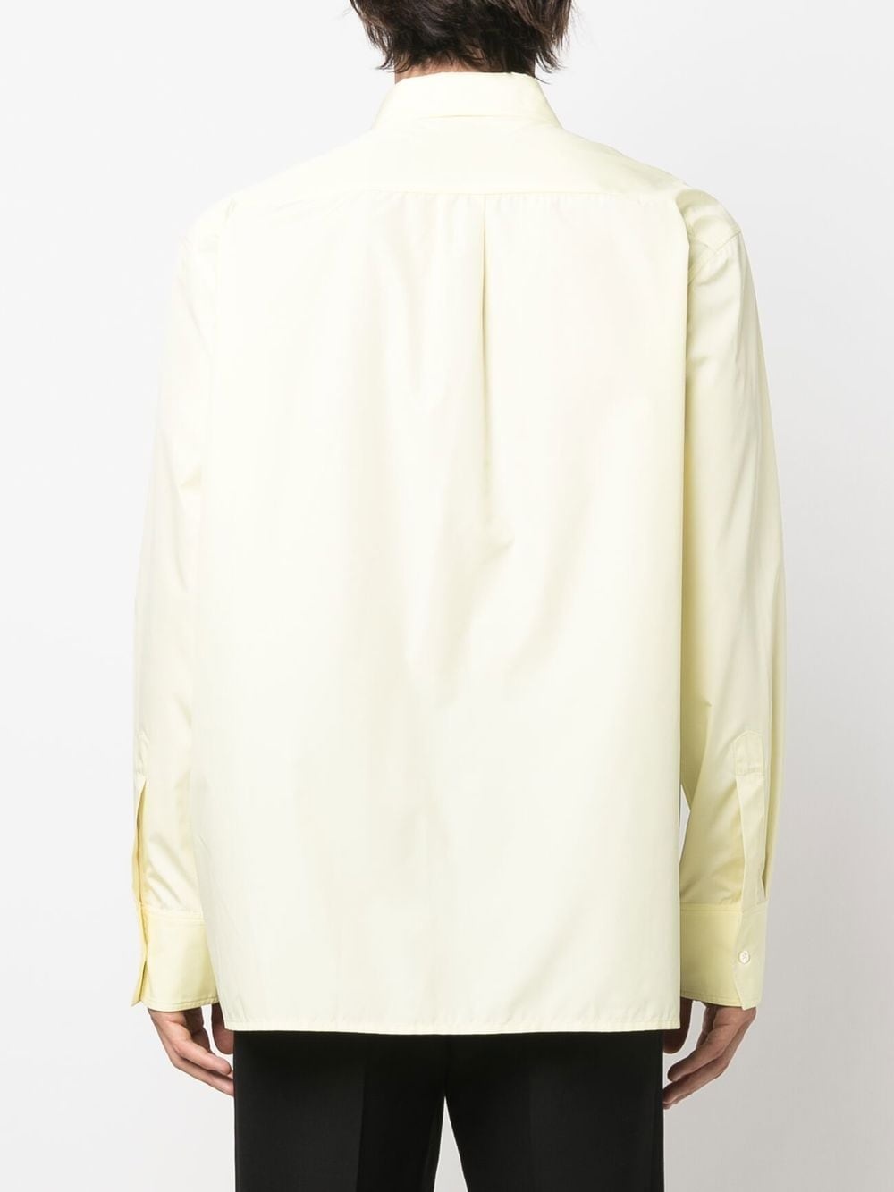 plain long-sleeve shirt - 4