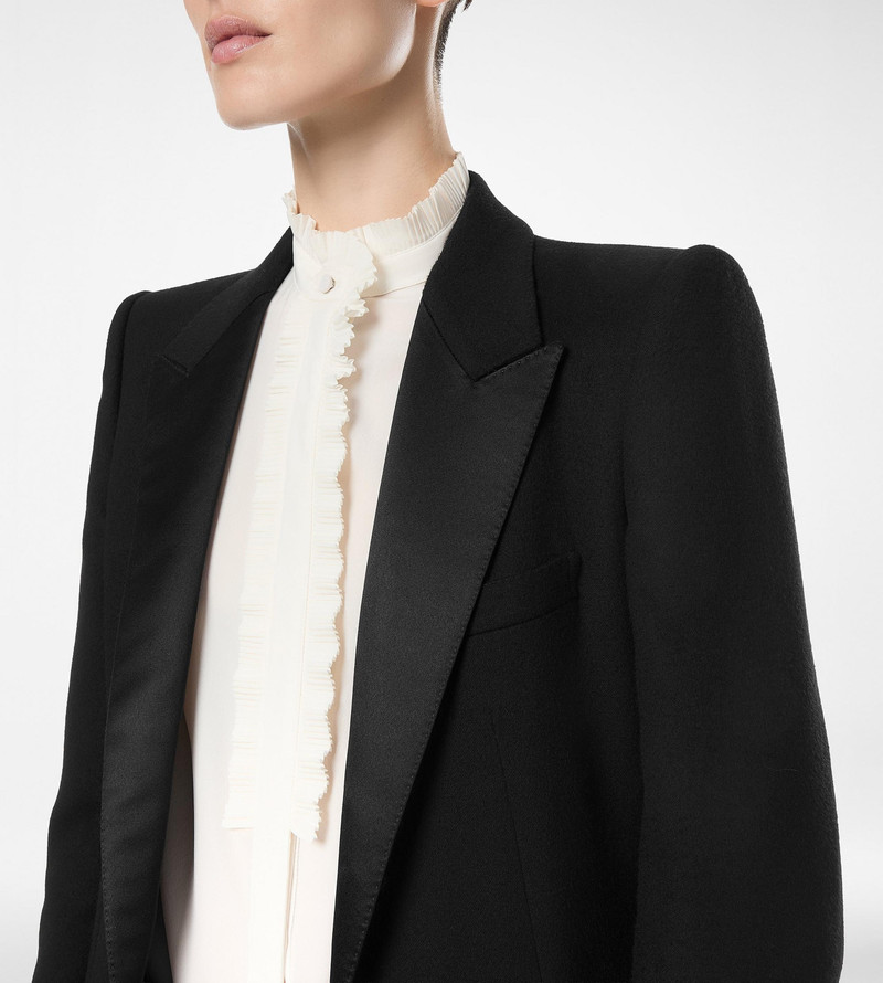 TOM FORD DOUBLE FACE LIGHT WOOL SINGLE BREASTED EVENING COAT outlook