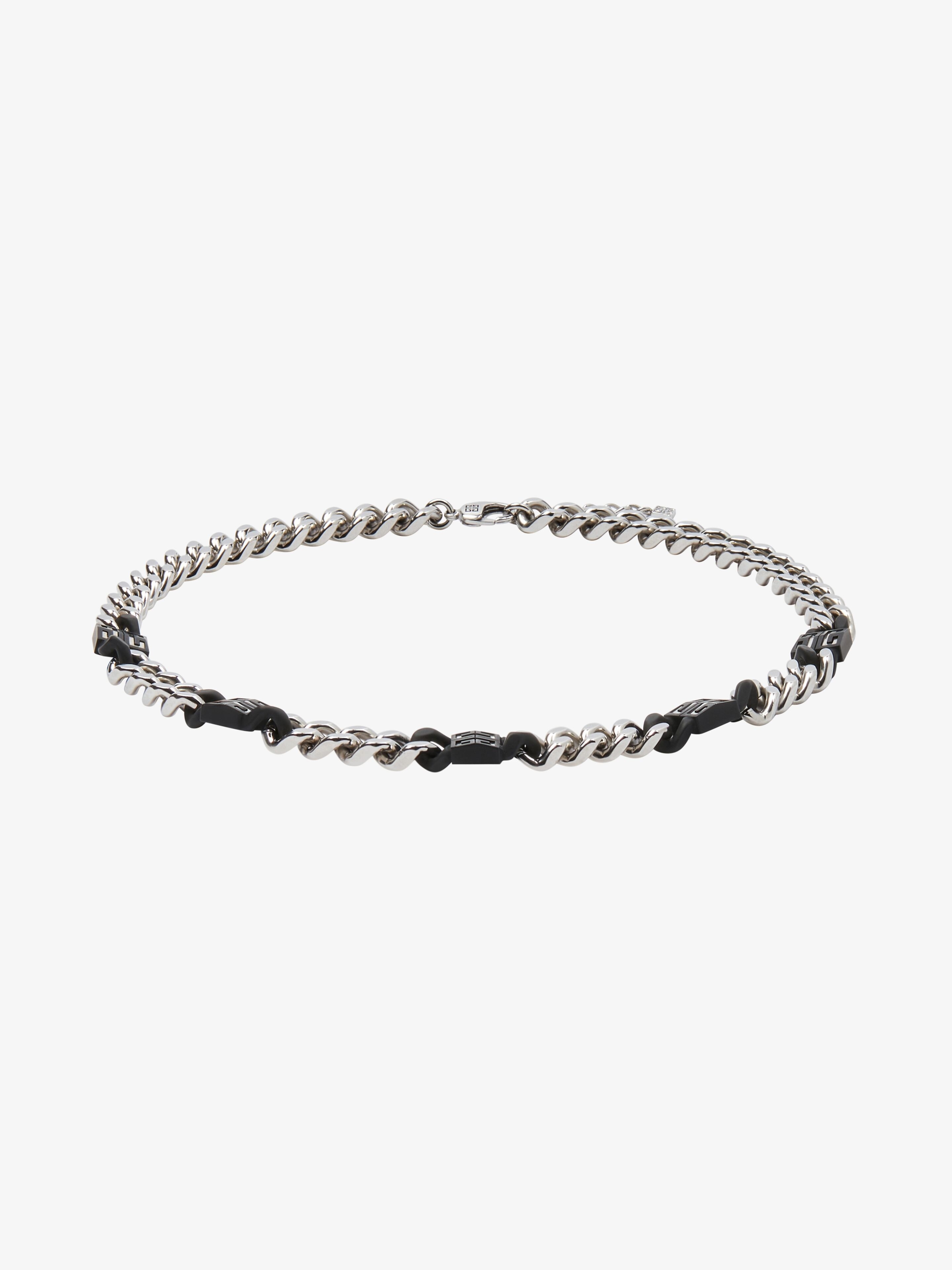 4G SHORT NECKLACE IN METAL - 4