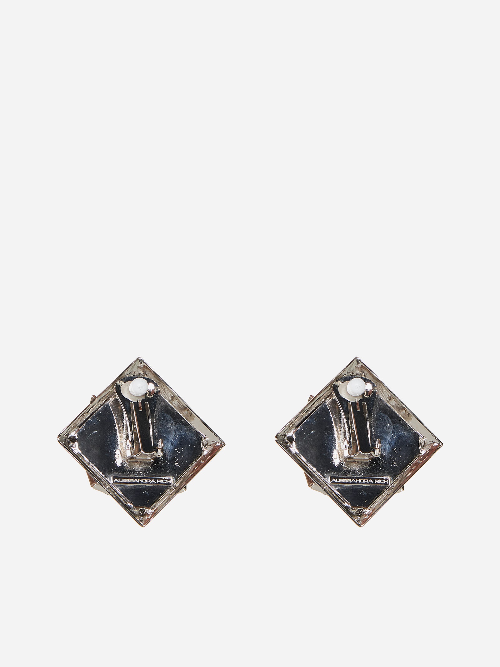 Pyramid crystals earrings - 2